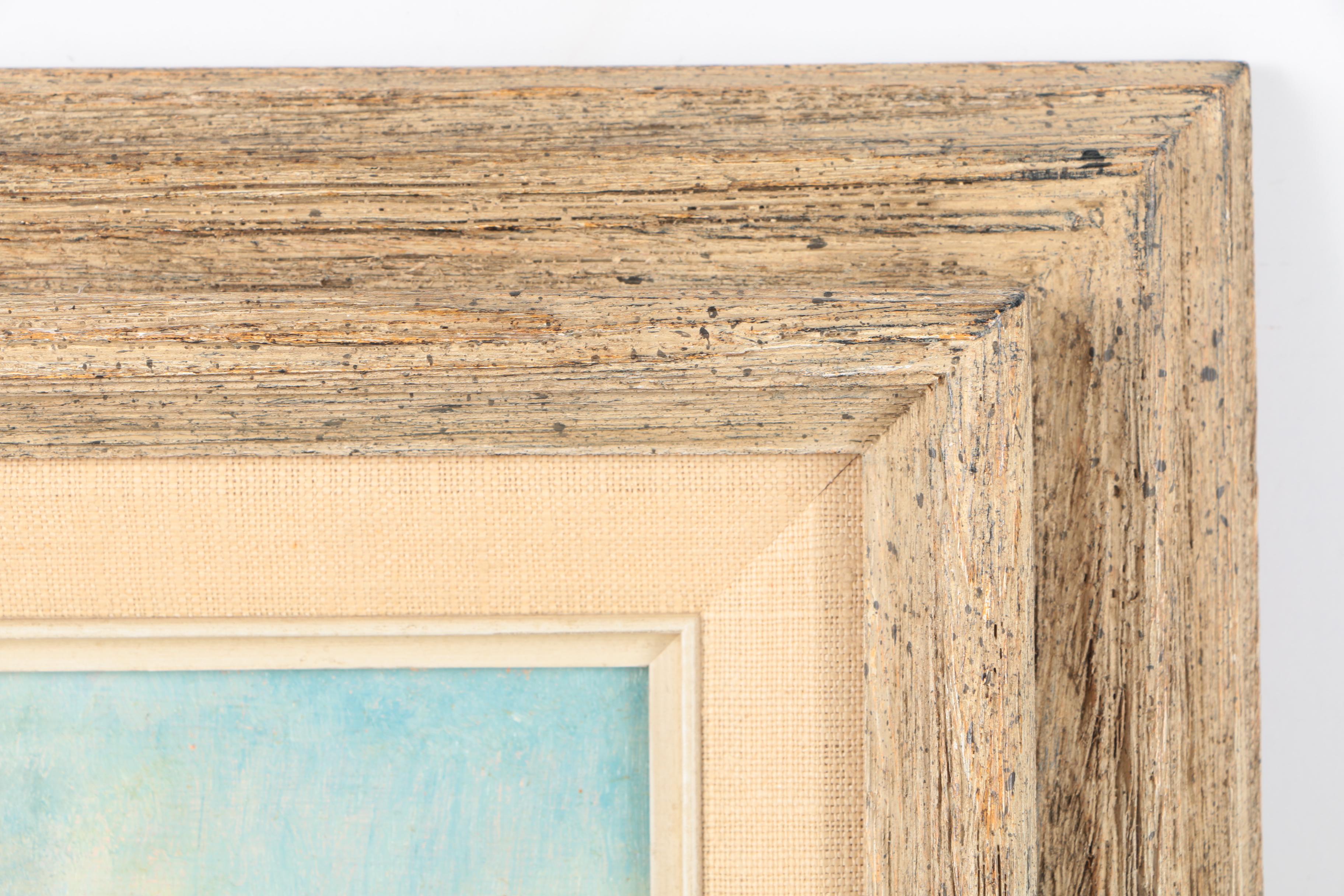 Bert Beirne Oil Painting on Wood Panel of an Oceanscape