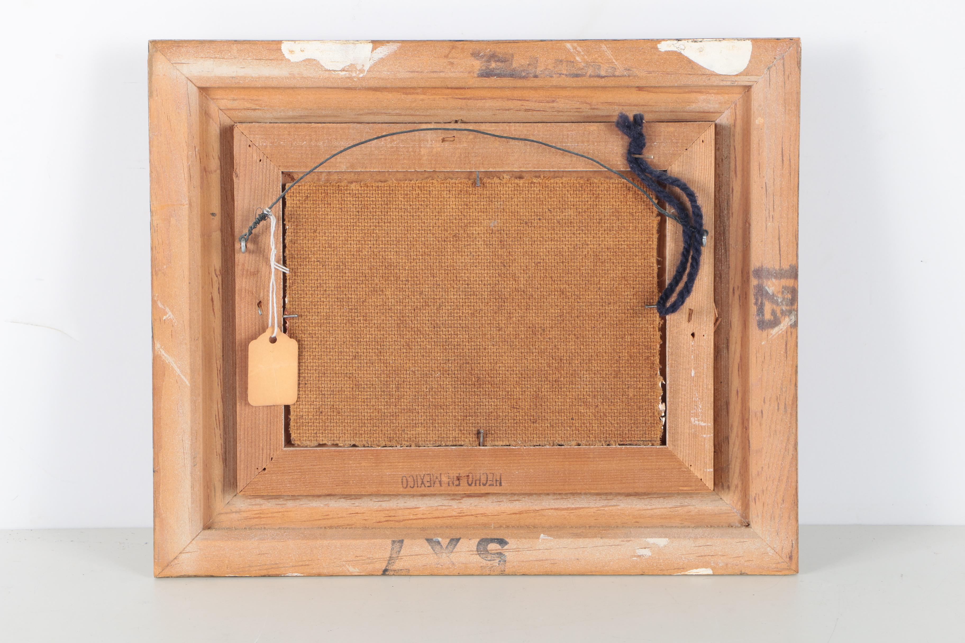 Bert Beirne Oil Painting on Wood Panel of an Oceanscape