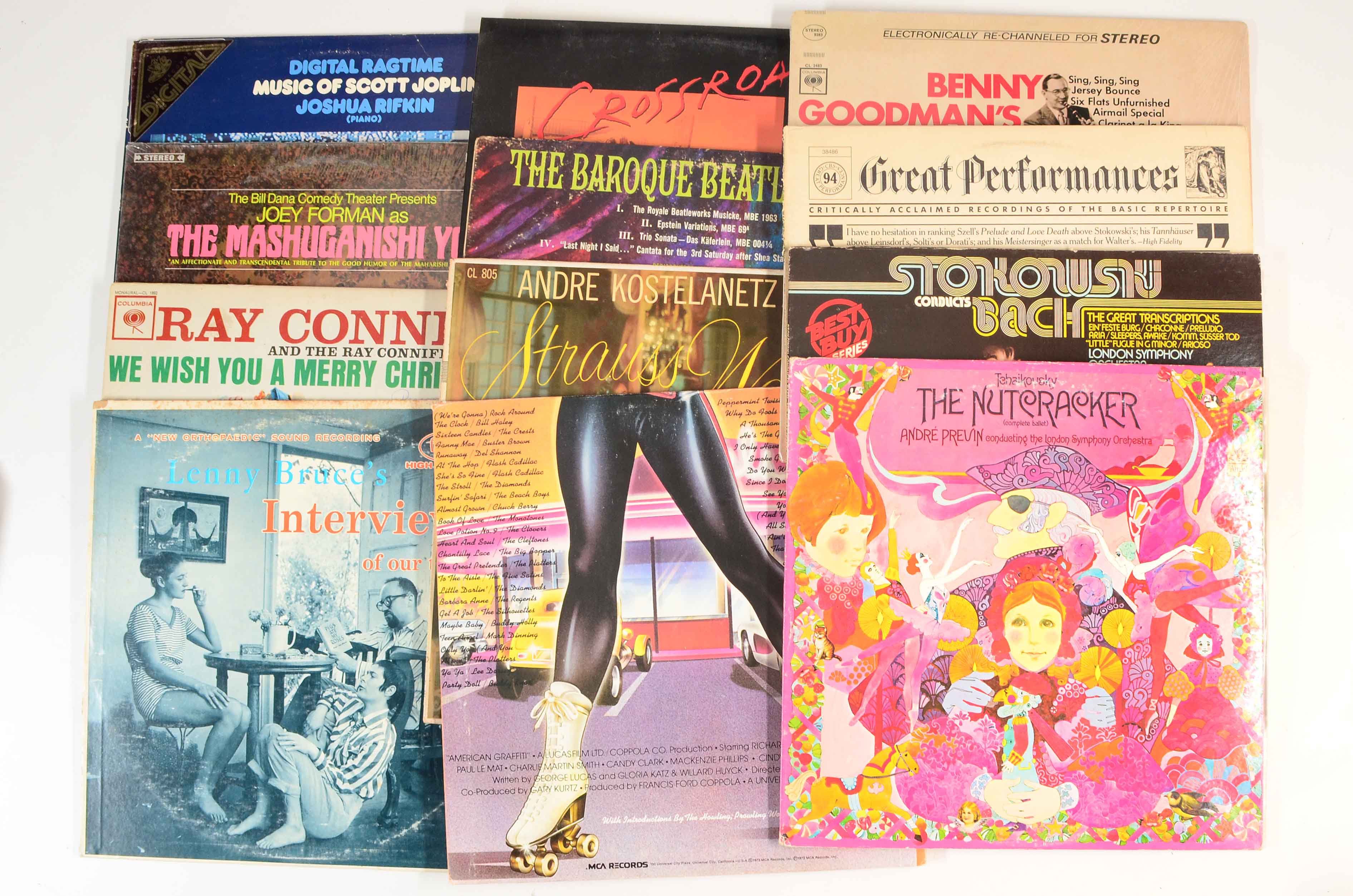 Classic Rock, Comedy and Classical Music LPs