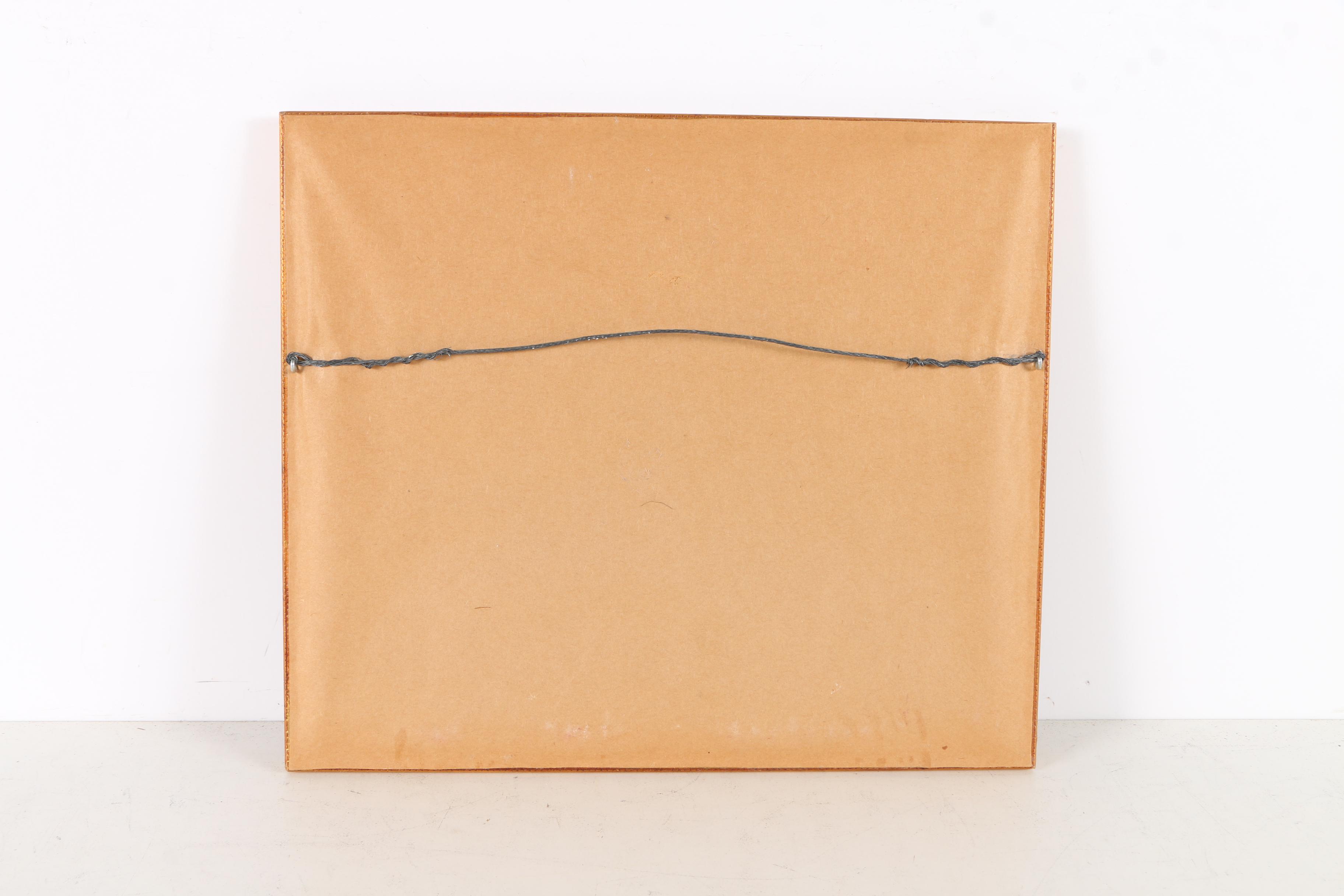 Cat-Themed Artwork Including a Paper Cut-Out