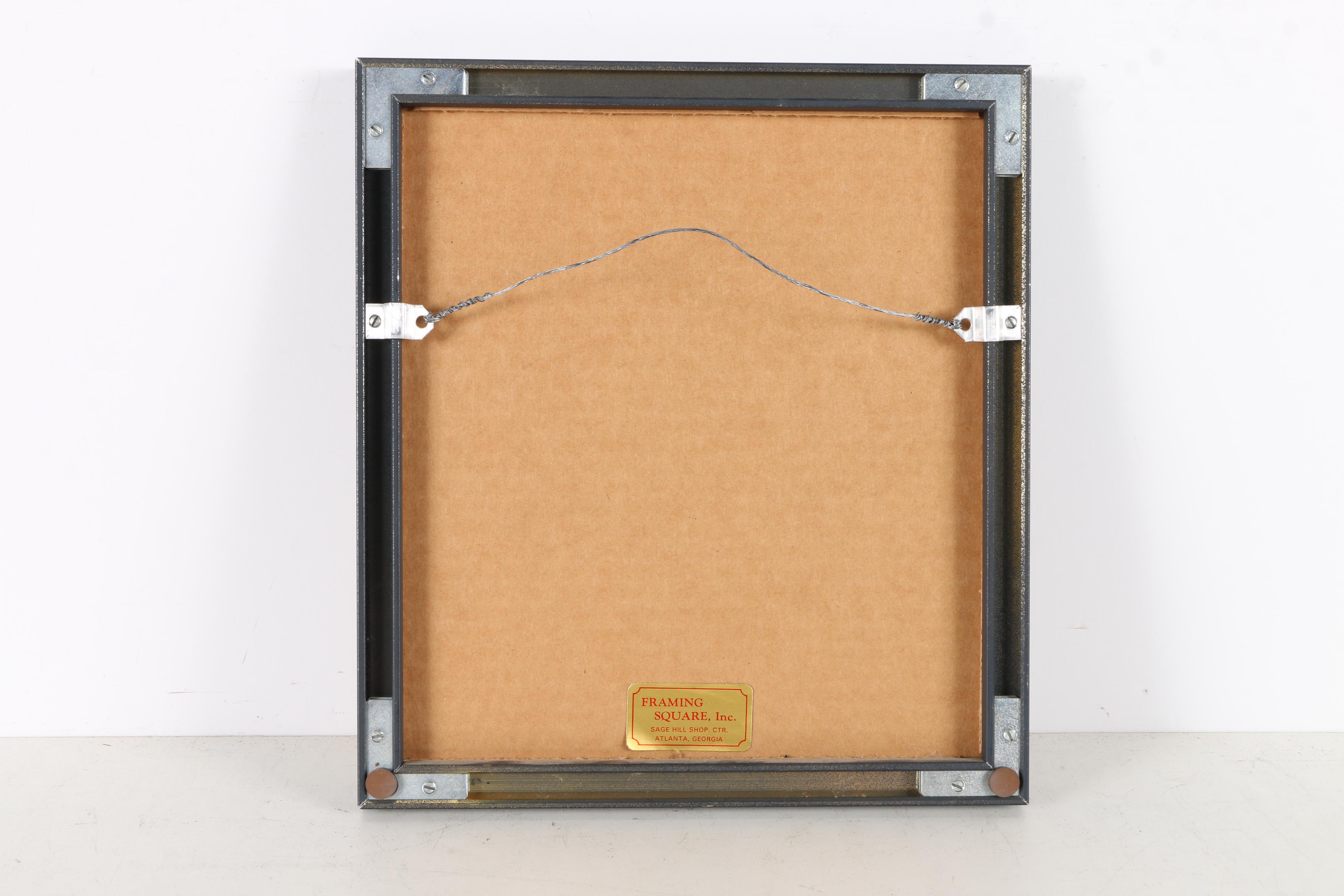 Cat-Themed Artwork Including a Paper Cut-Out