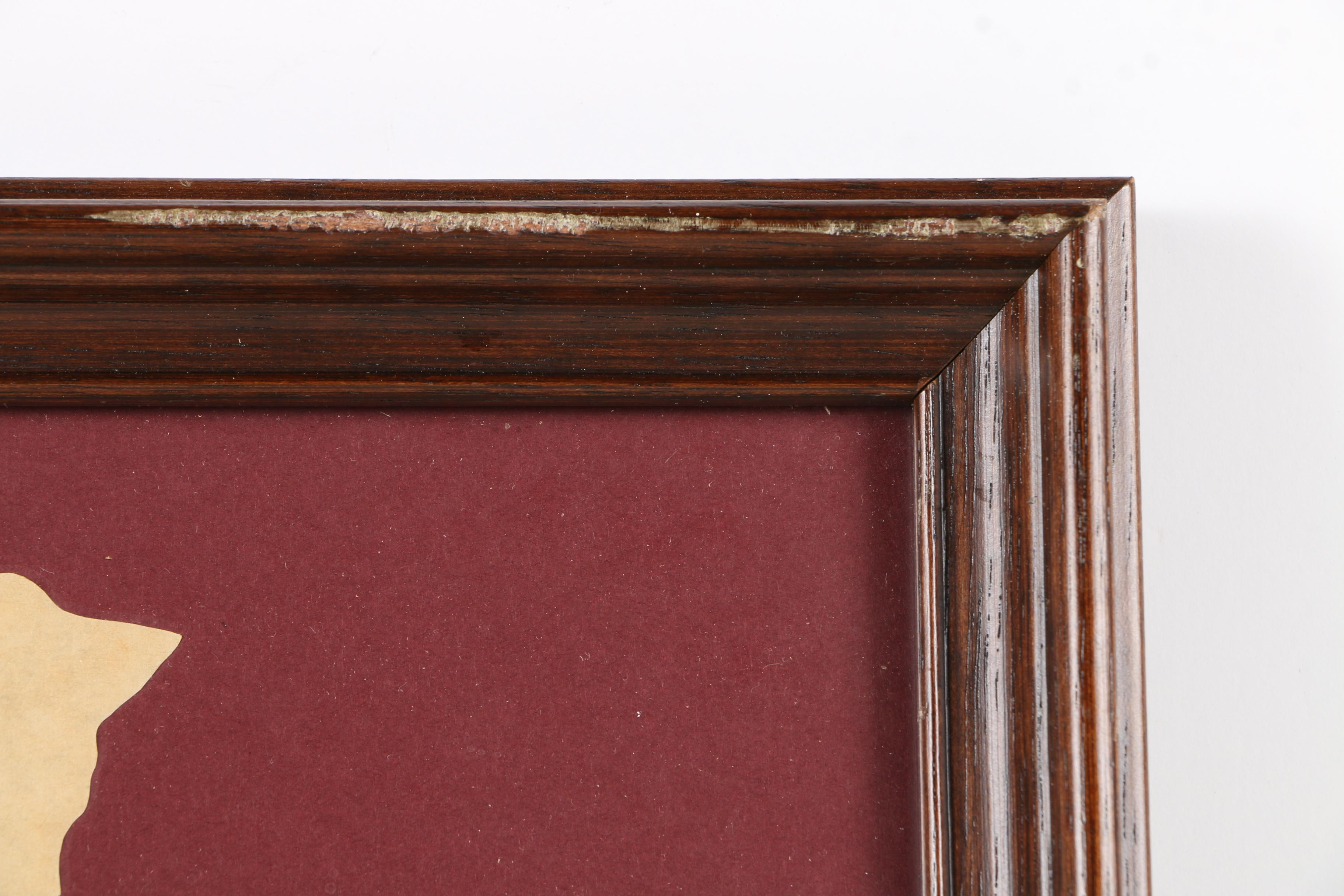 Cat-Themed Artwork Including a Paper Cut-Out