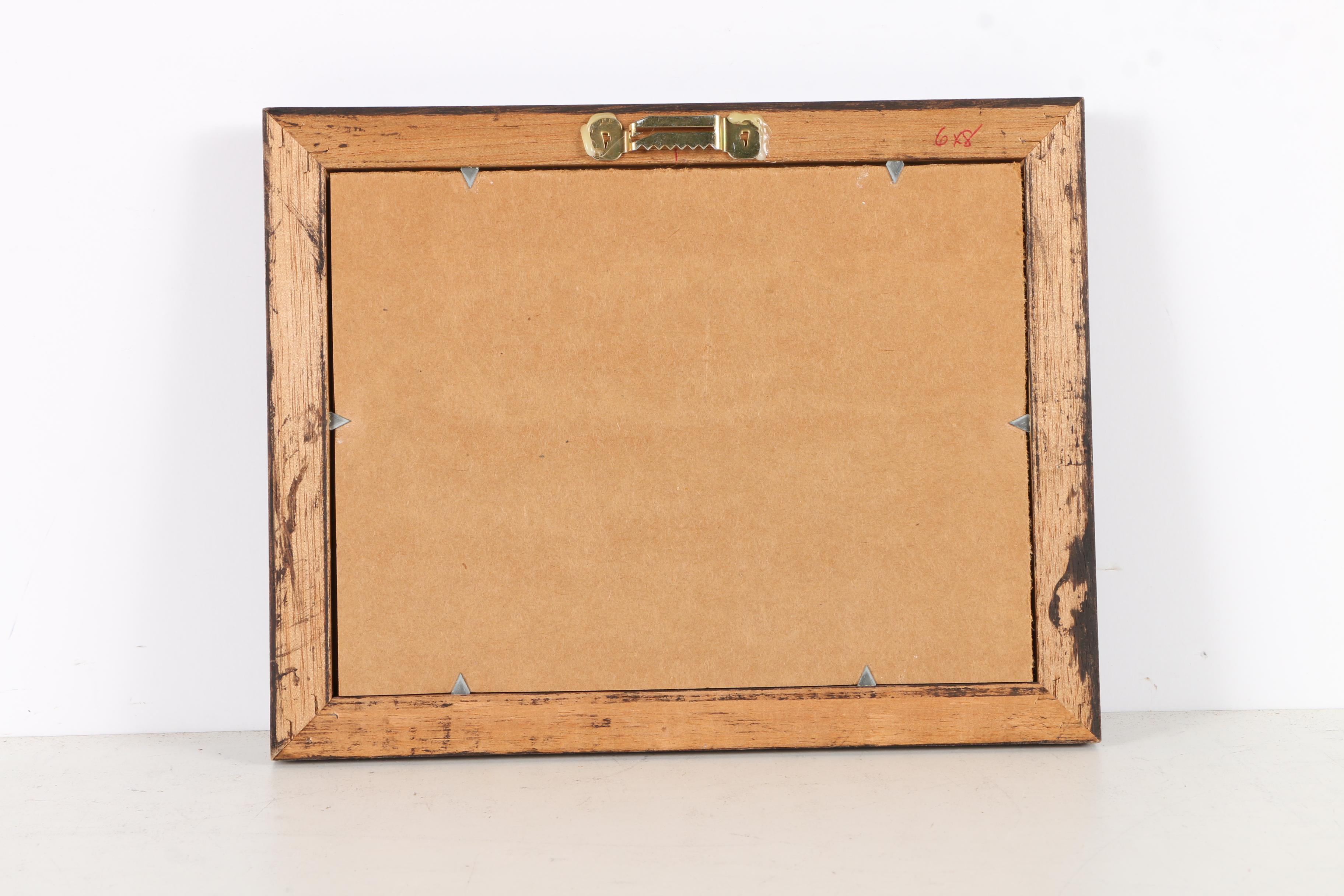 Cat-Themed Artwork Including a Paper Cut-Out