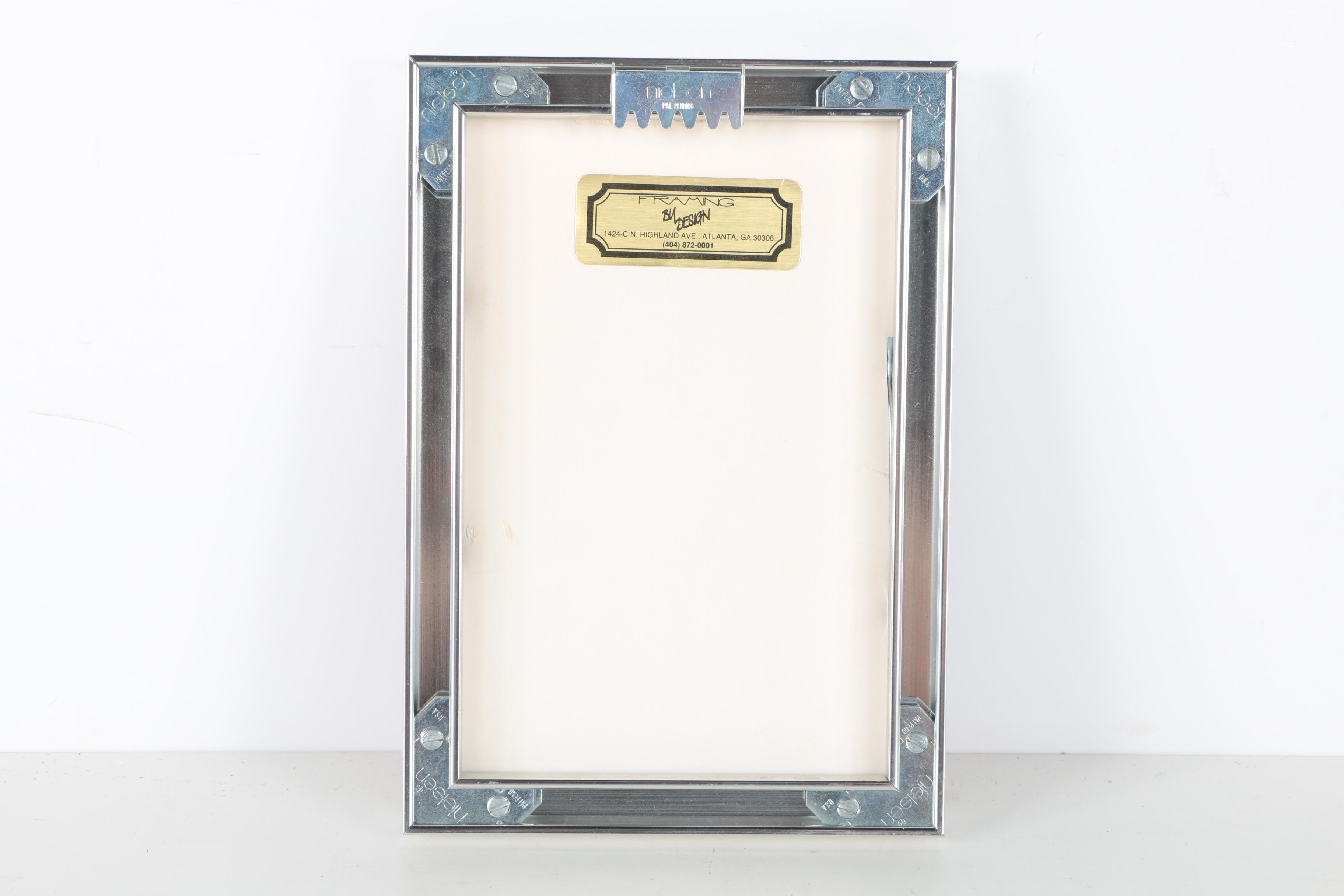 Signed Limited Edition Woodblock Print "Shalom"