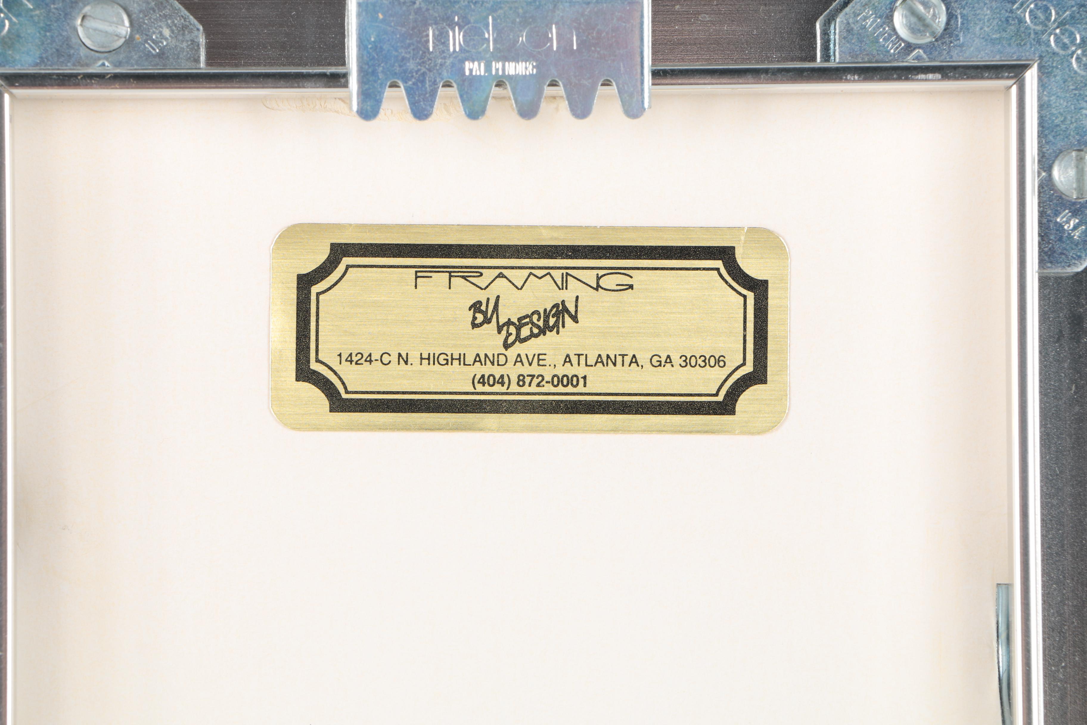 Signed Limited Edition Woodblock Print "Shalom"