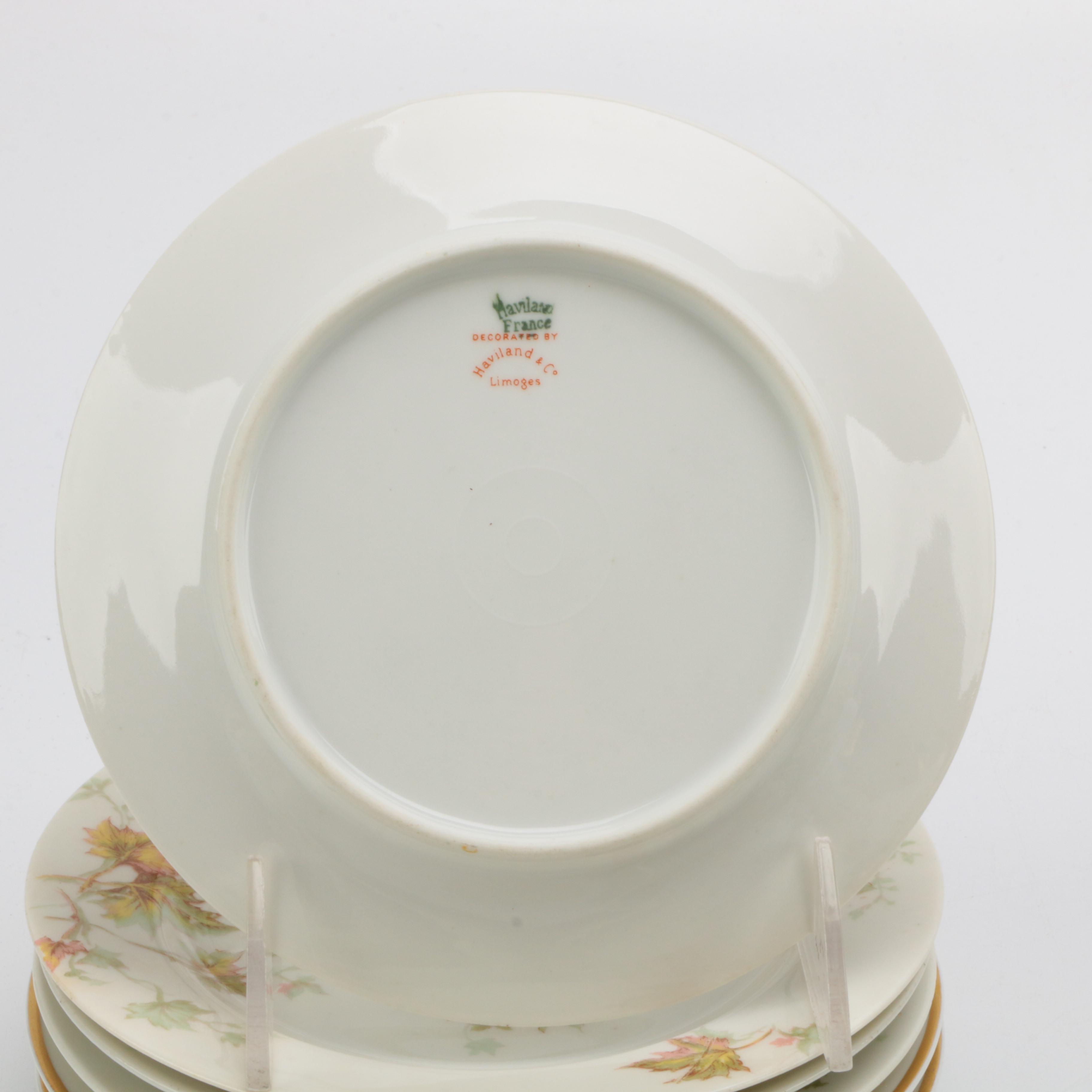 Haviland "Autumn Leaf" Tableware