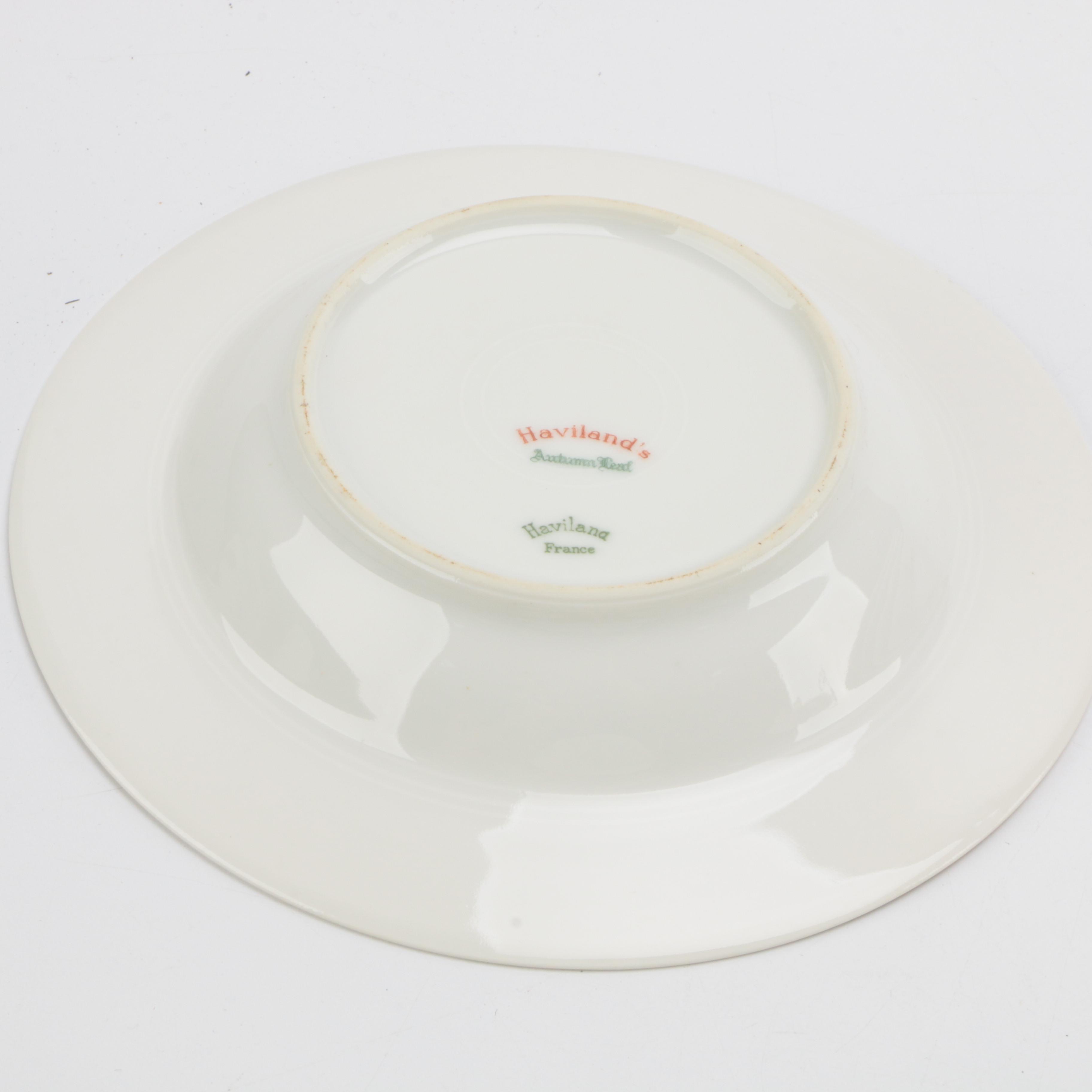 Haviland "Autumn Leaf" Tableware
