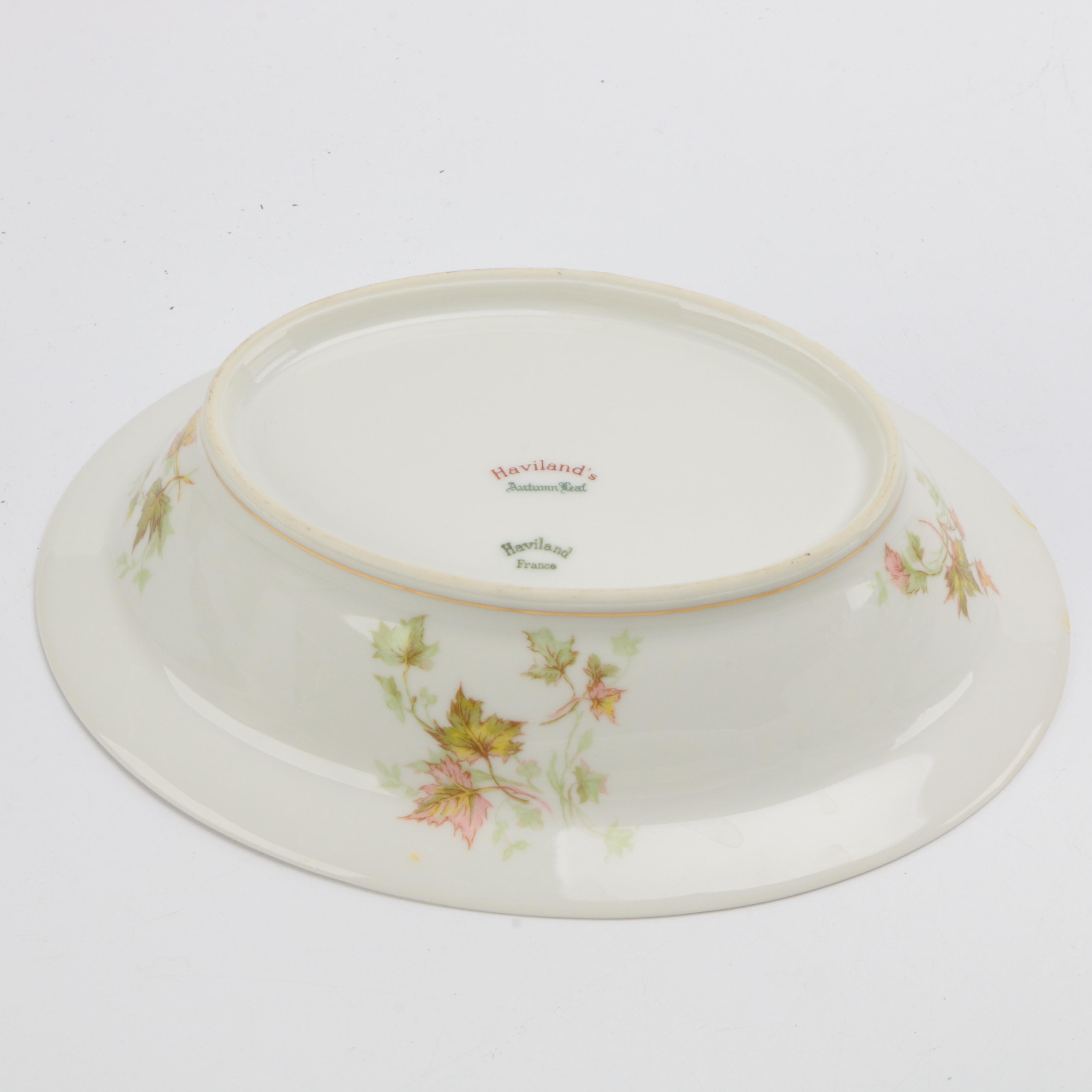 Haviland "Autumn Leaf" Tableware