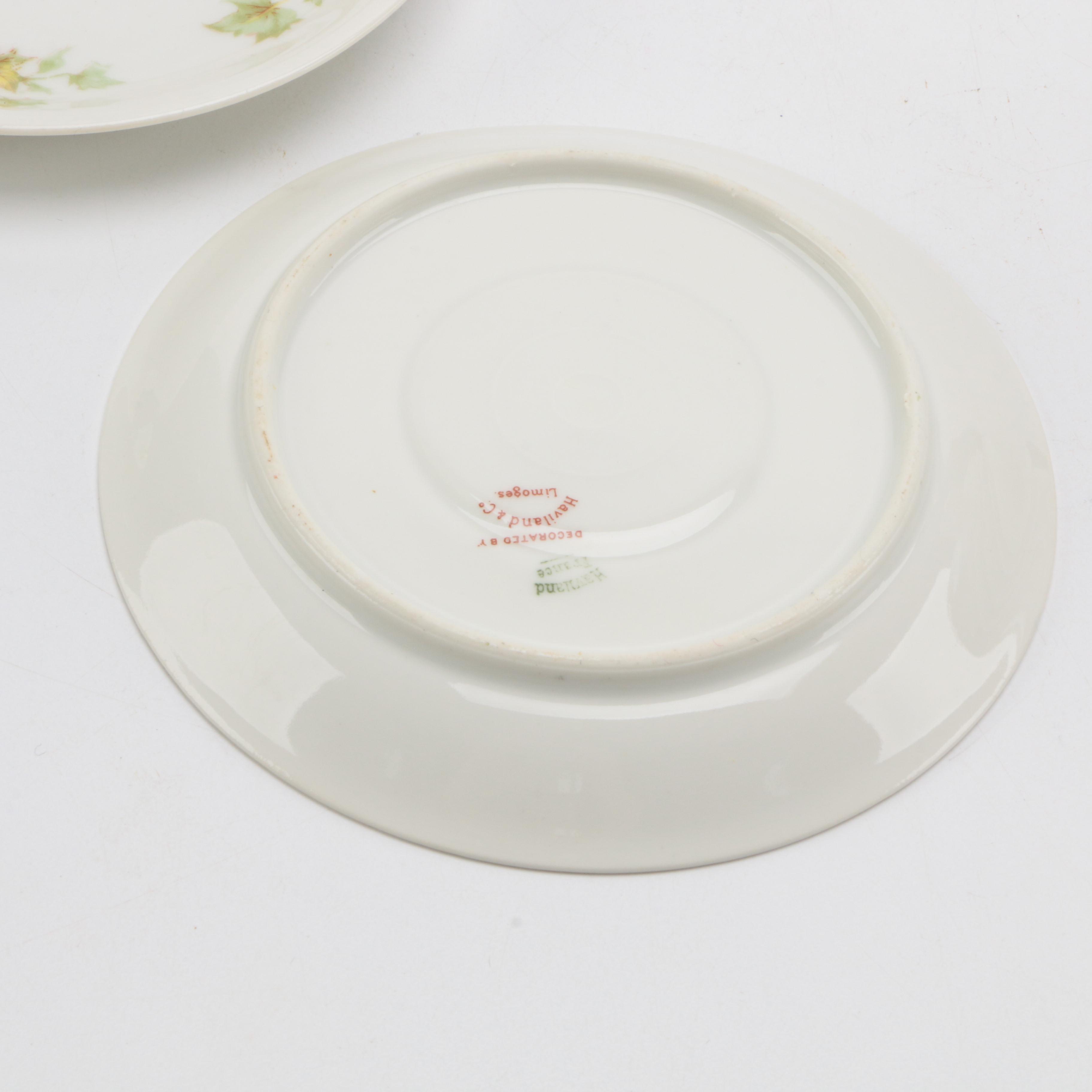 Haviland "Autumn Leaf" Tableware