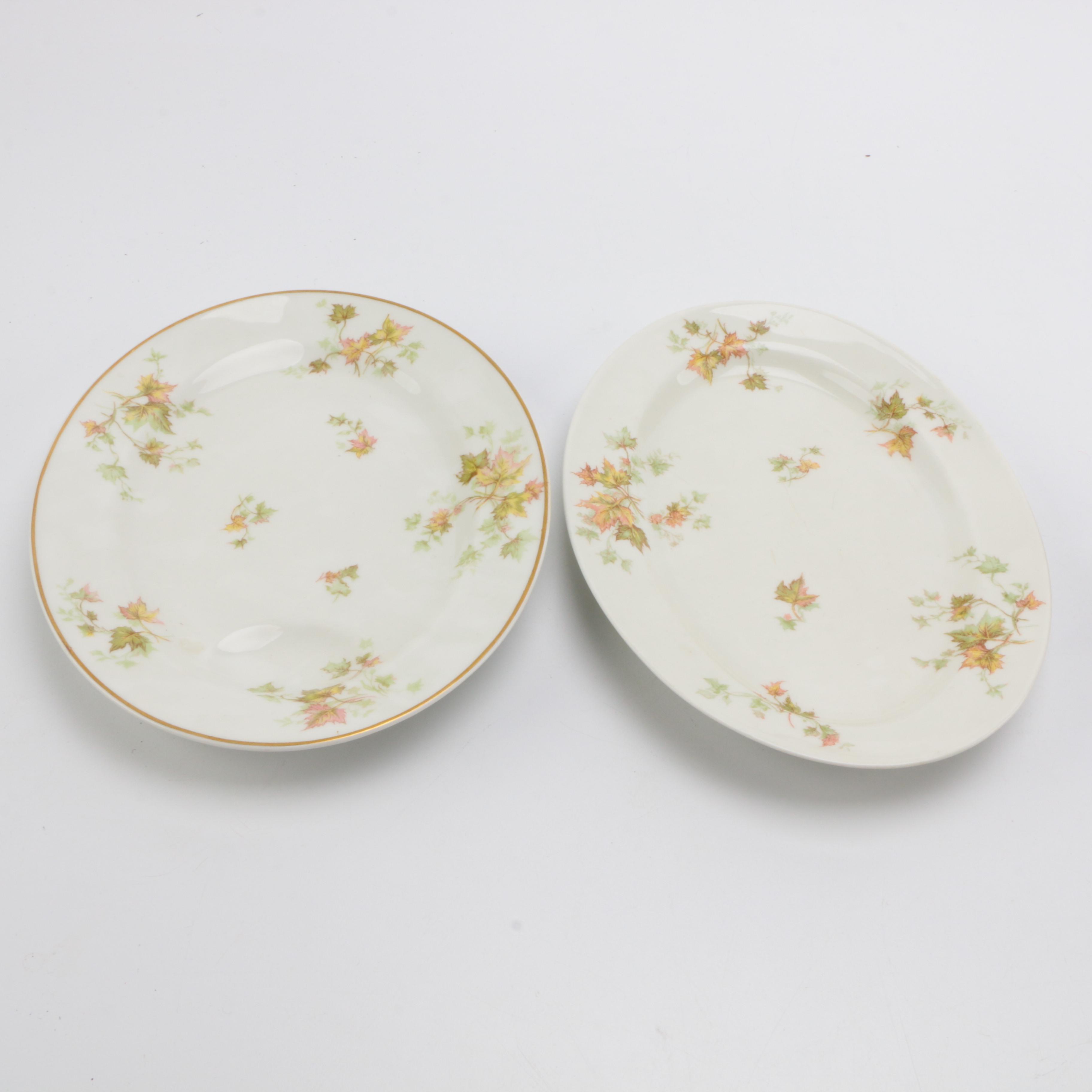 Haviland "Autumn Leaf" Tableware