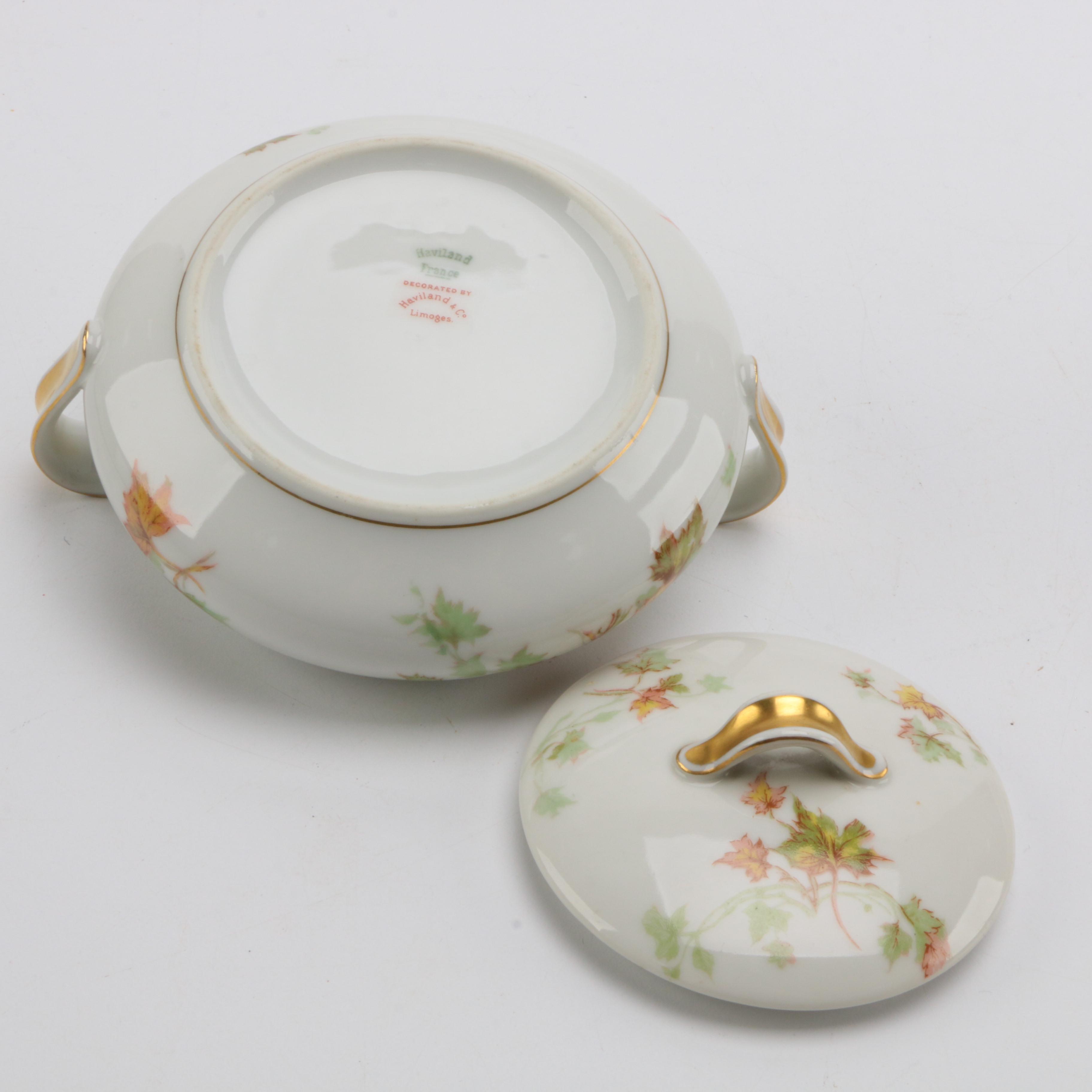 Haviland "Autumn Leaf" Tableware