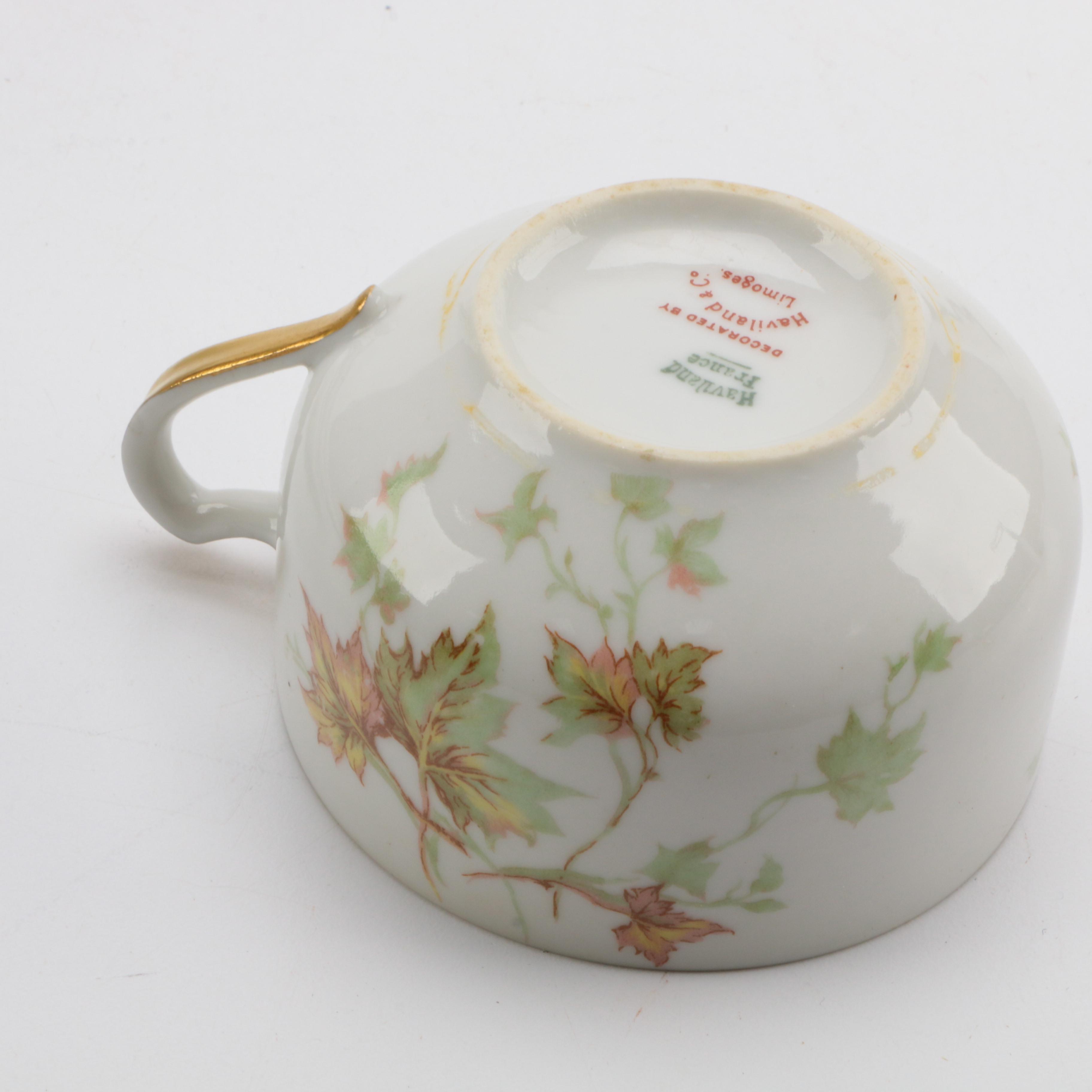 Haviland "Autumn Leaf" Tableware