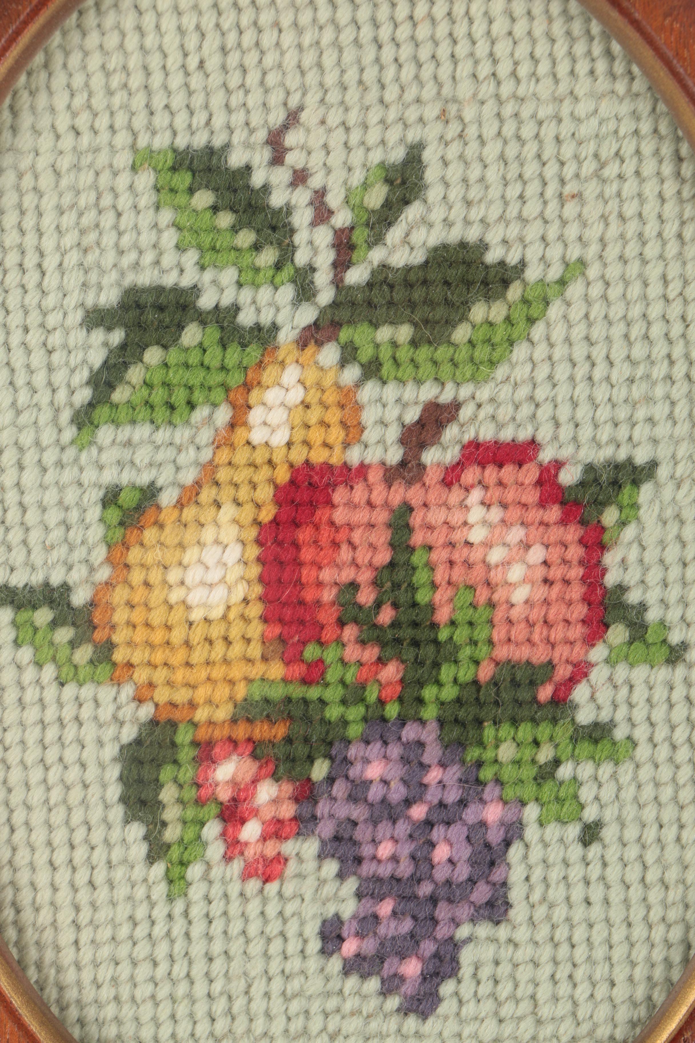 Framed Vintage Cross Stitch Pieces