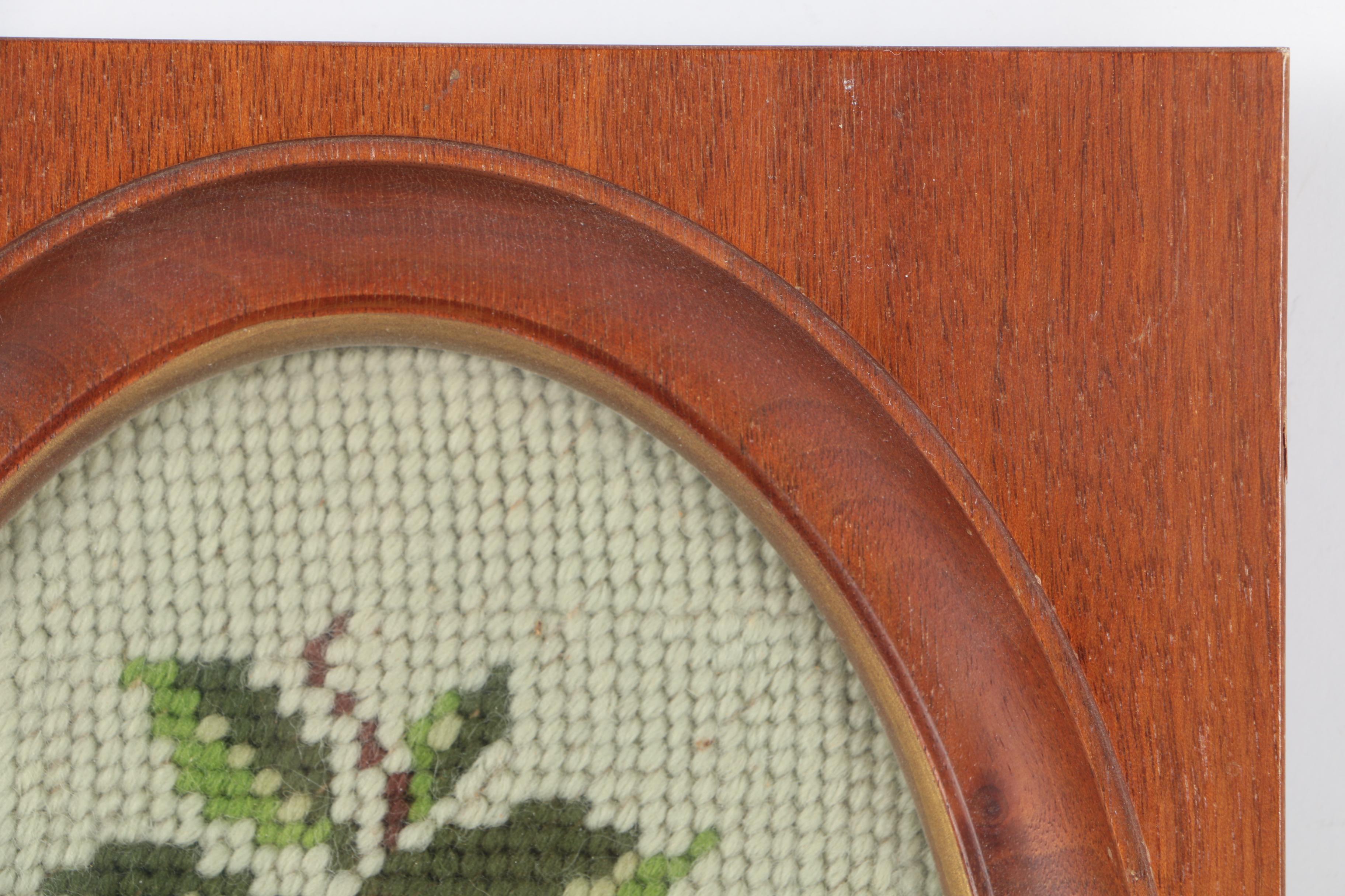 Framed Vintage Cross Stitch Pieces
