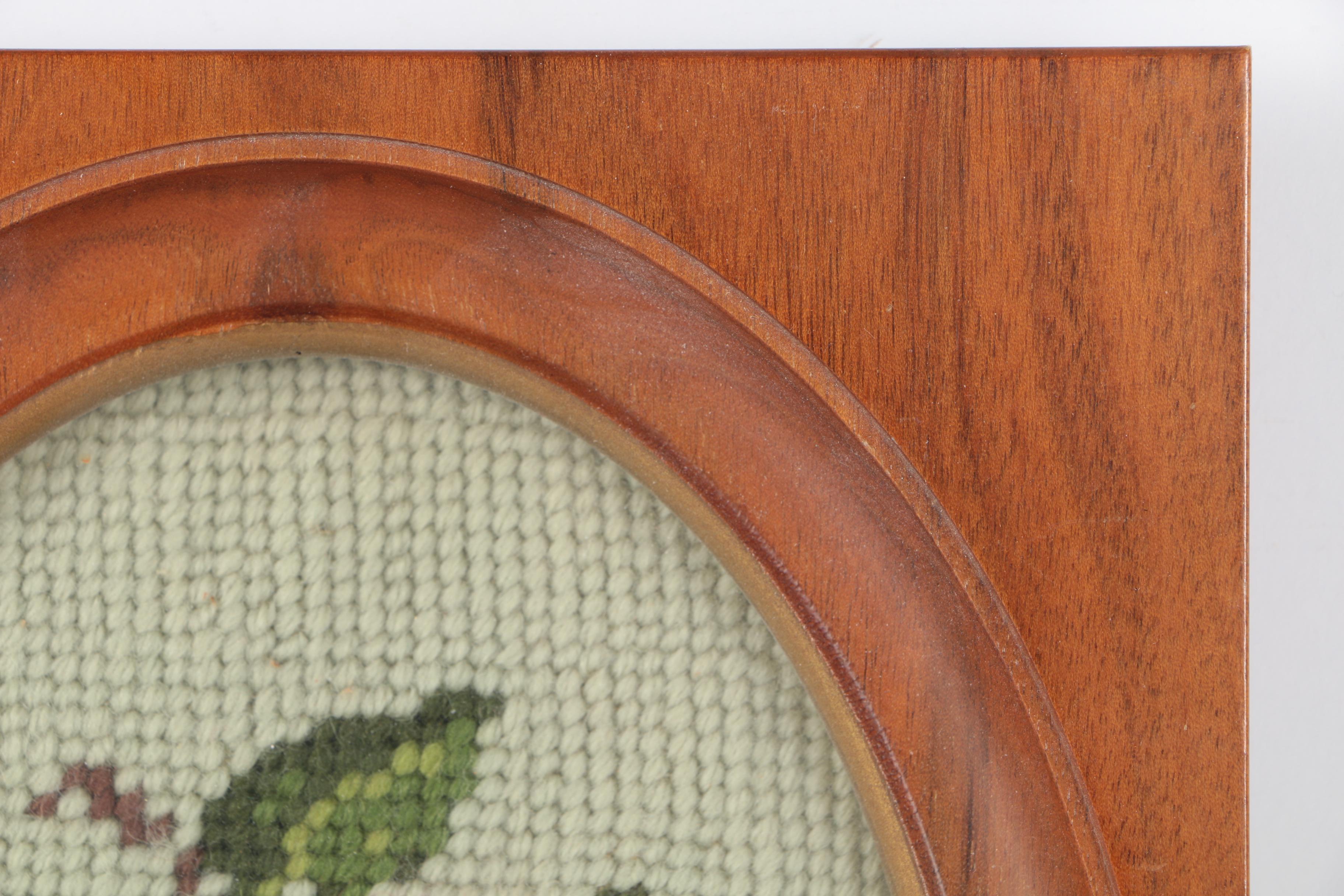 Framed Vintage Cross Stitch Pieces