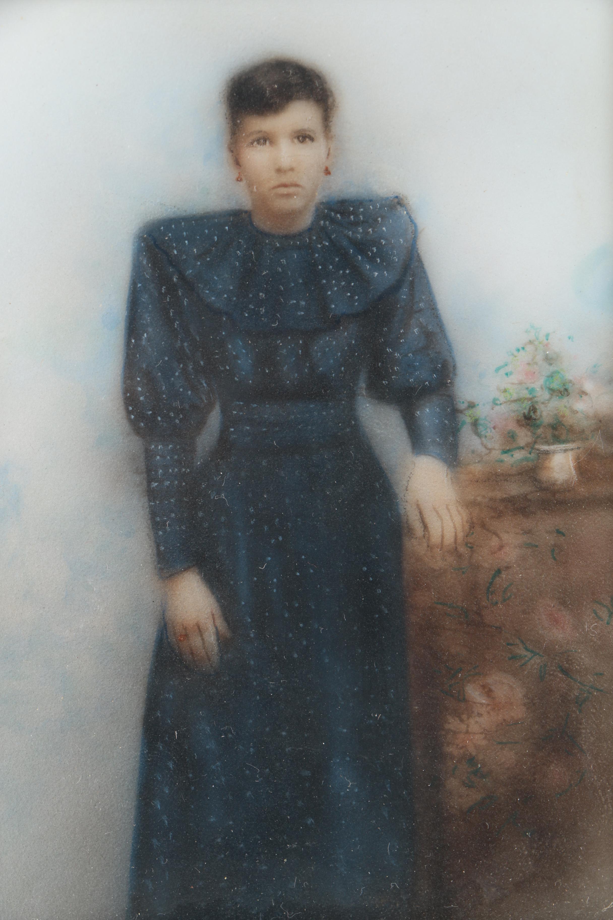 Crayon Portraits of Women