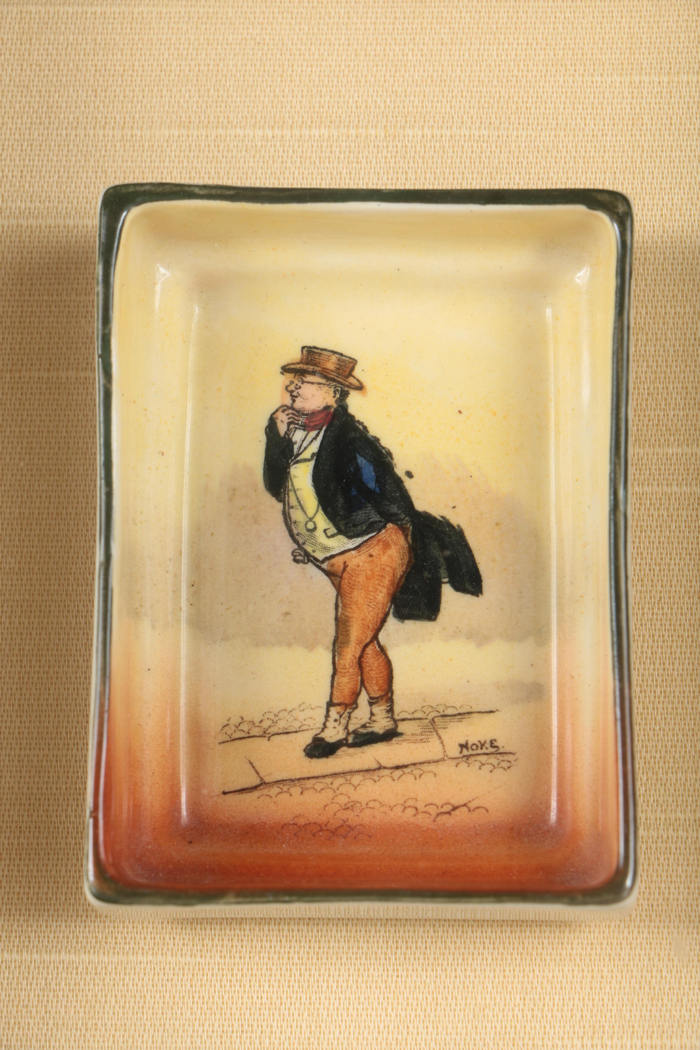 Framed Royal Doulton Dickens Collection Dishes