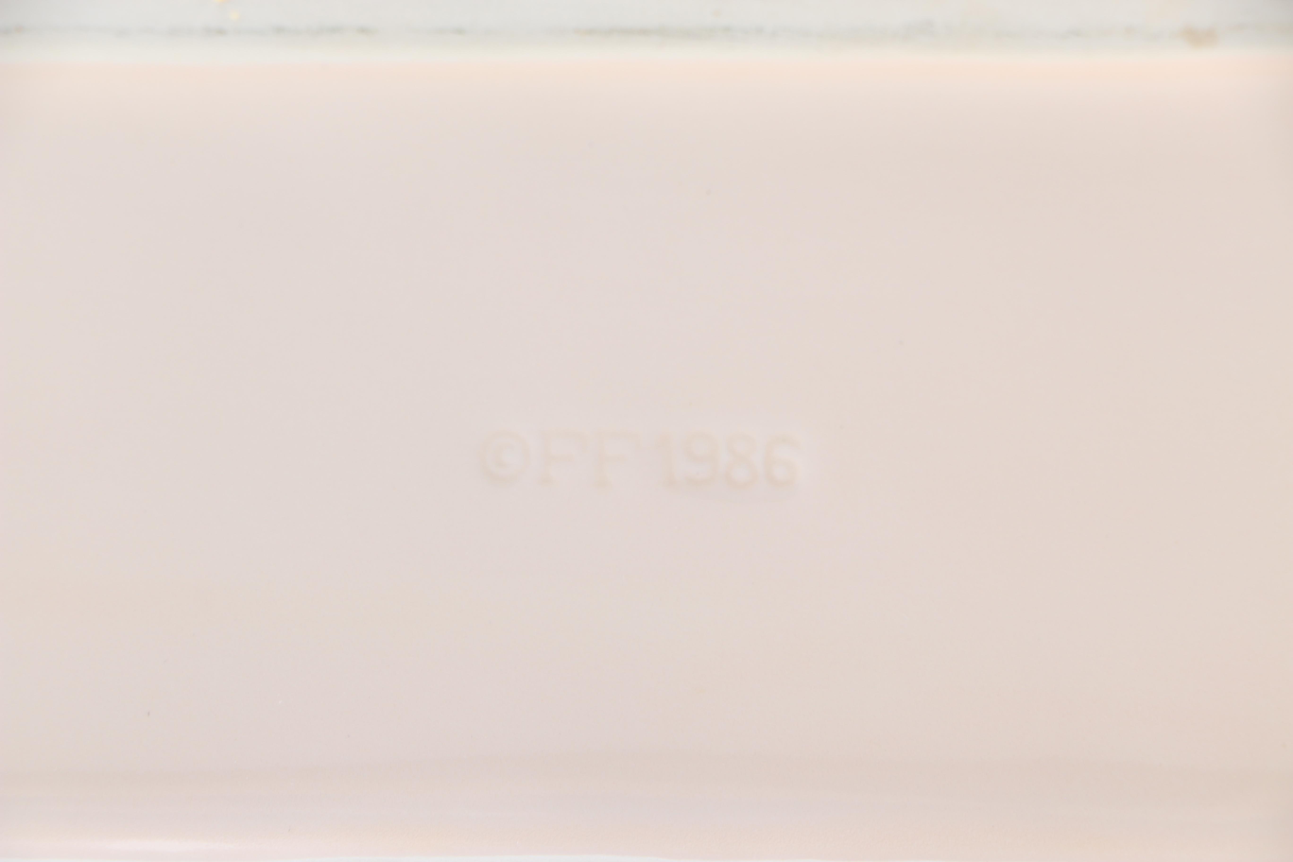 Vintage Ceramic Fitz and Floyd Candleholders and Butter Dishes