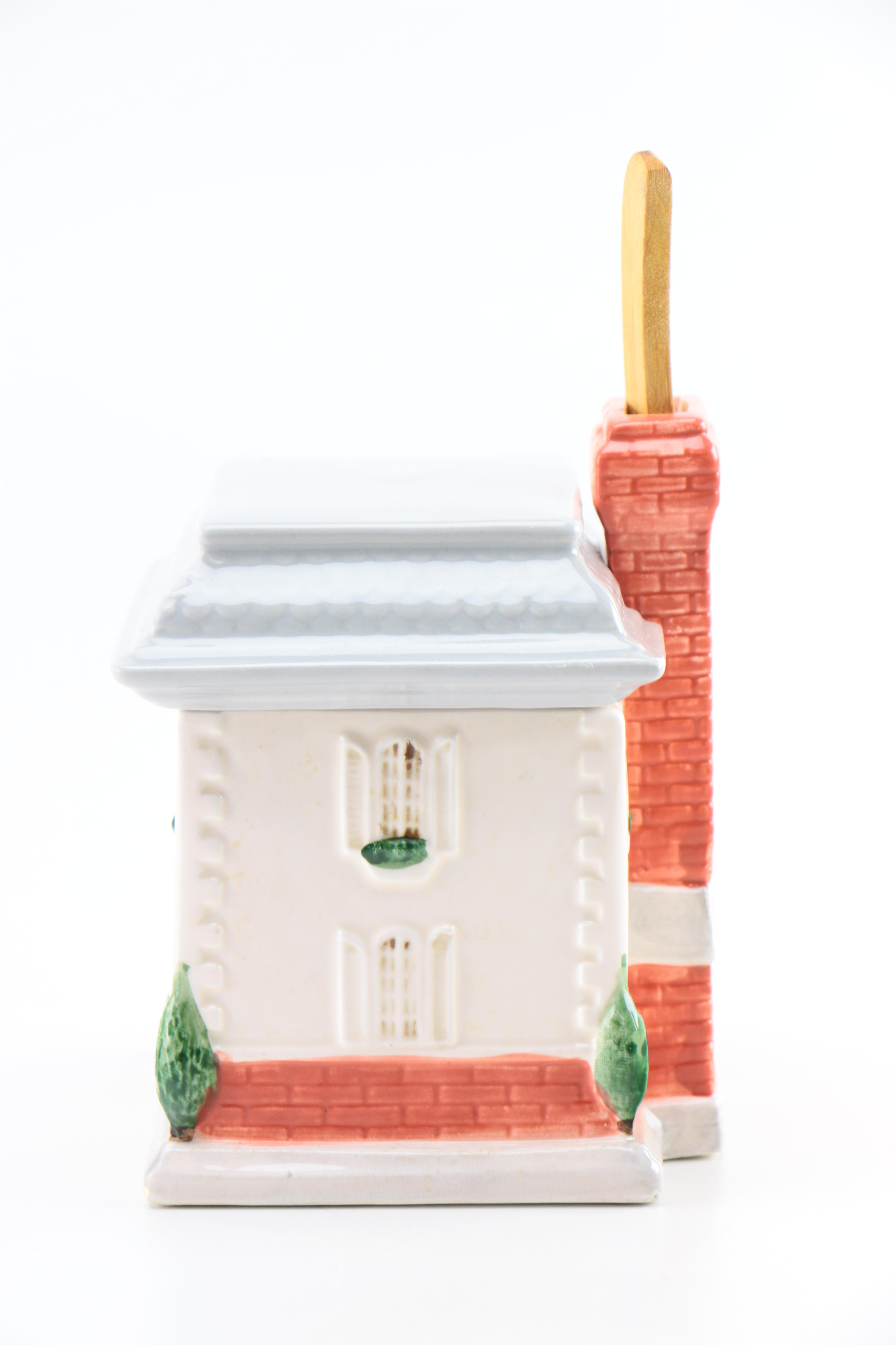 Vintage Ceramic Fitz and Floyd Candleholders and Butter Dishes