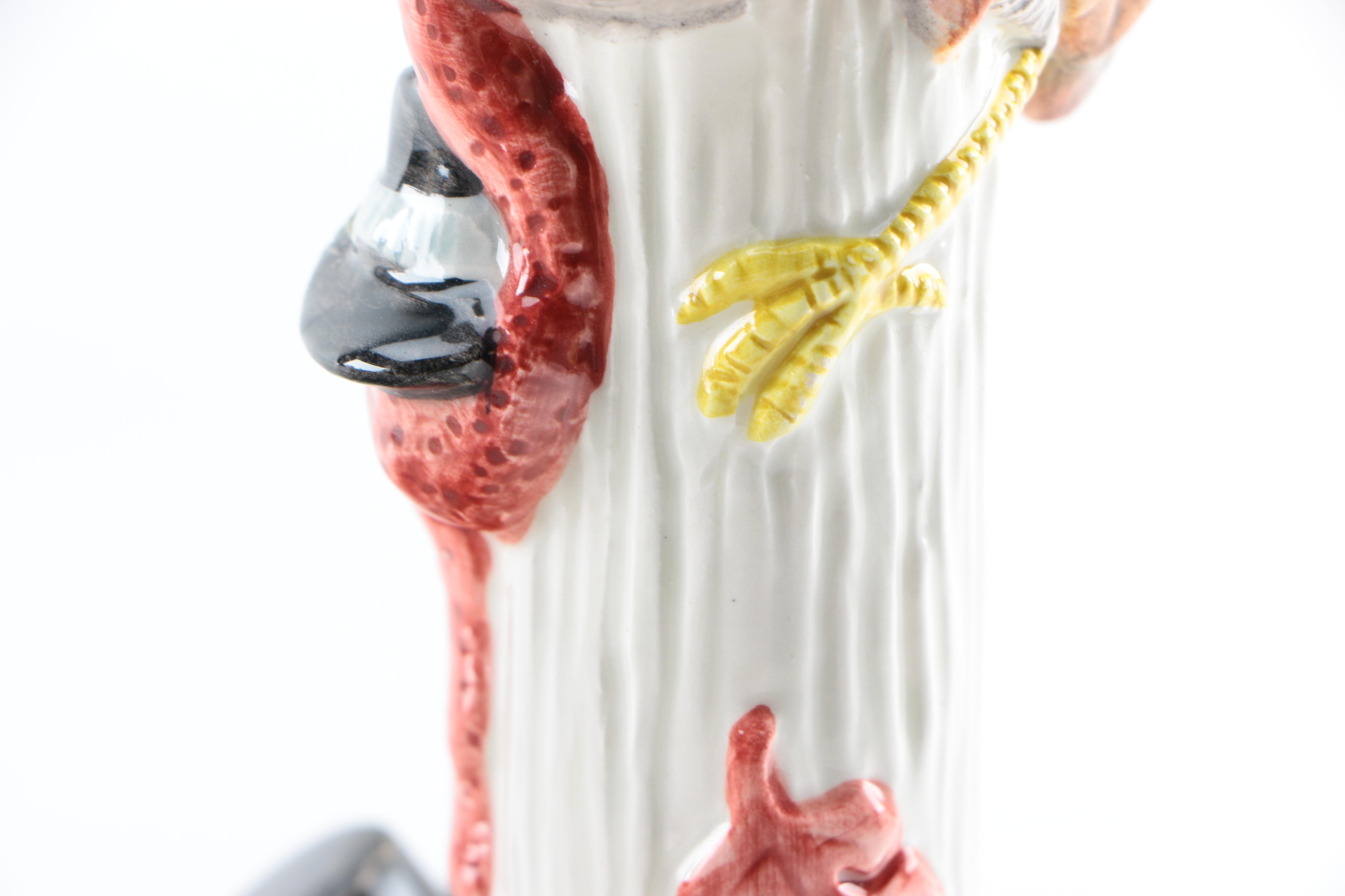 Vintage Ceramic Fitz and Floyd Candleholders and Butter Dishes