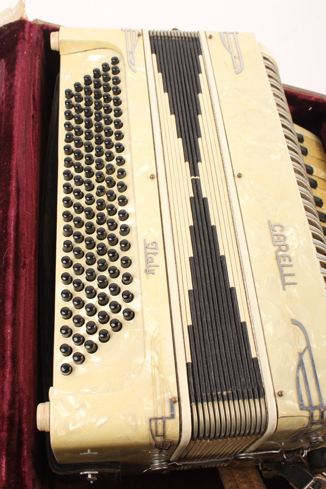 Vintage Italian Carelli Accordion