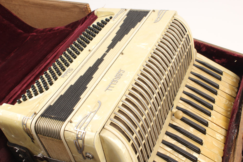 Vintage Italian Carelli Accordion