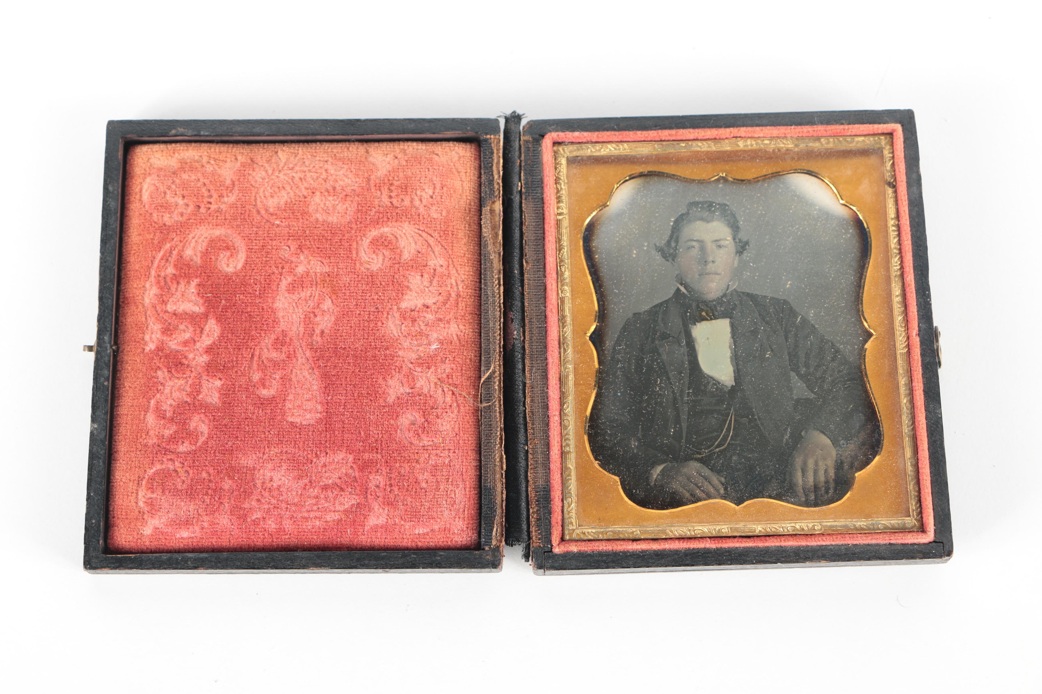 Antique Pocket Daguerreotype Portrait