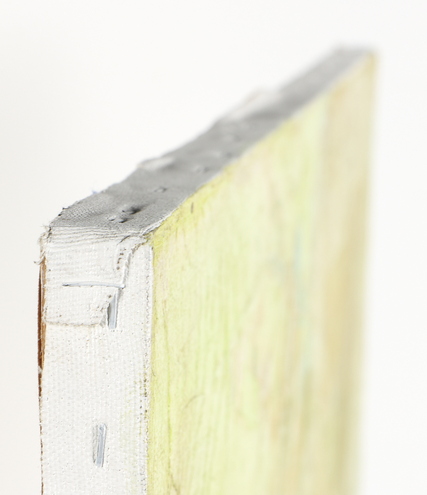 Nanci Blair Closson Mixed Media Painting on Canvas of Abstract Composition