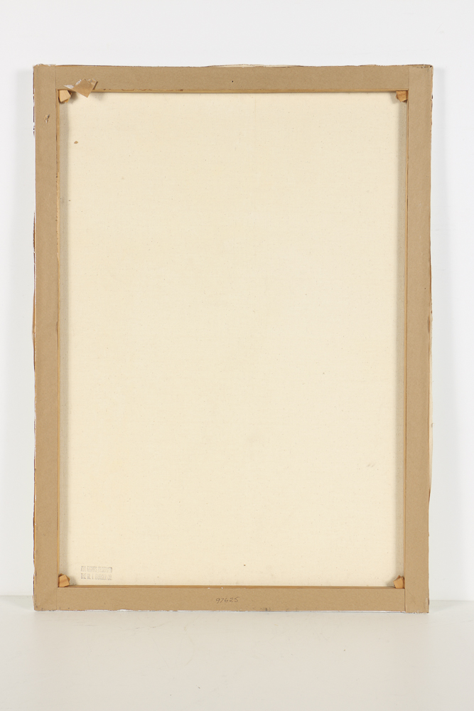 Nanci Blair Closson Mixed Media Painting on Canvas of Abstract Composition