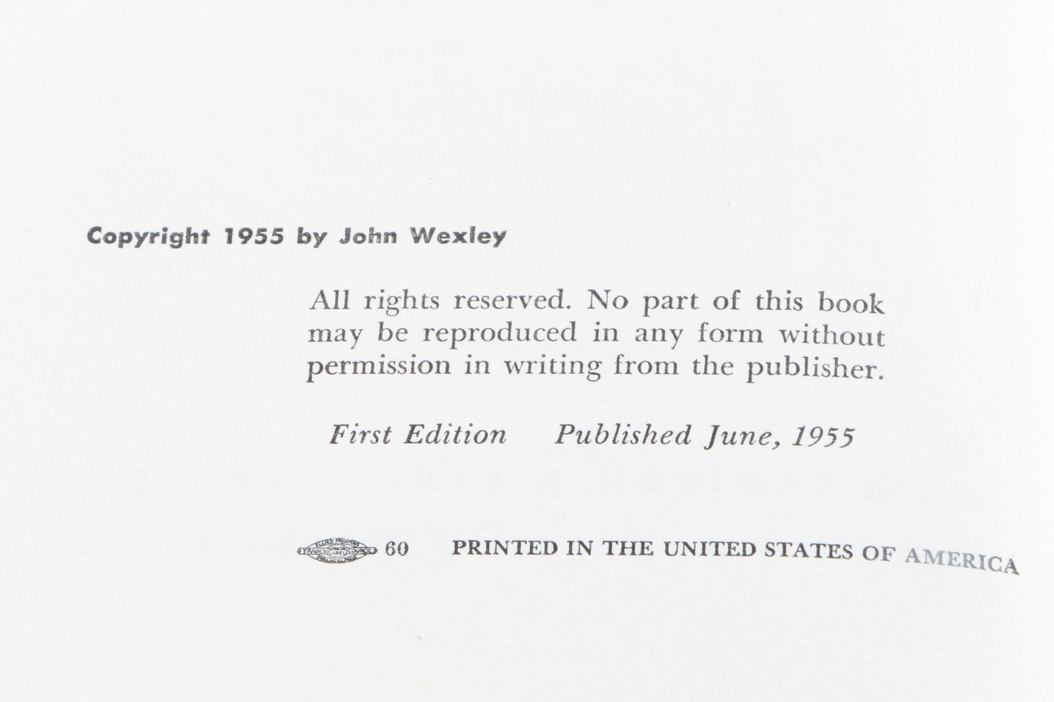 1955 First Edition "The Judgment of the Rosenburgs" Illustrated by Rockwell Kent