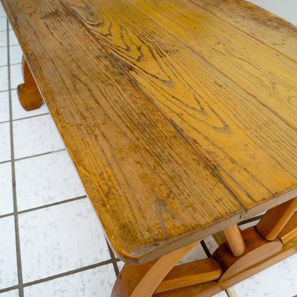 Rustic Vintage Coffee Table and Matching End Tables