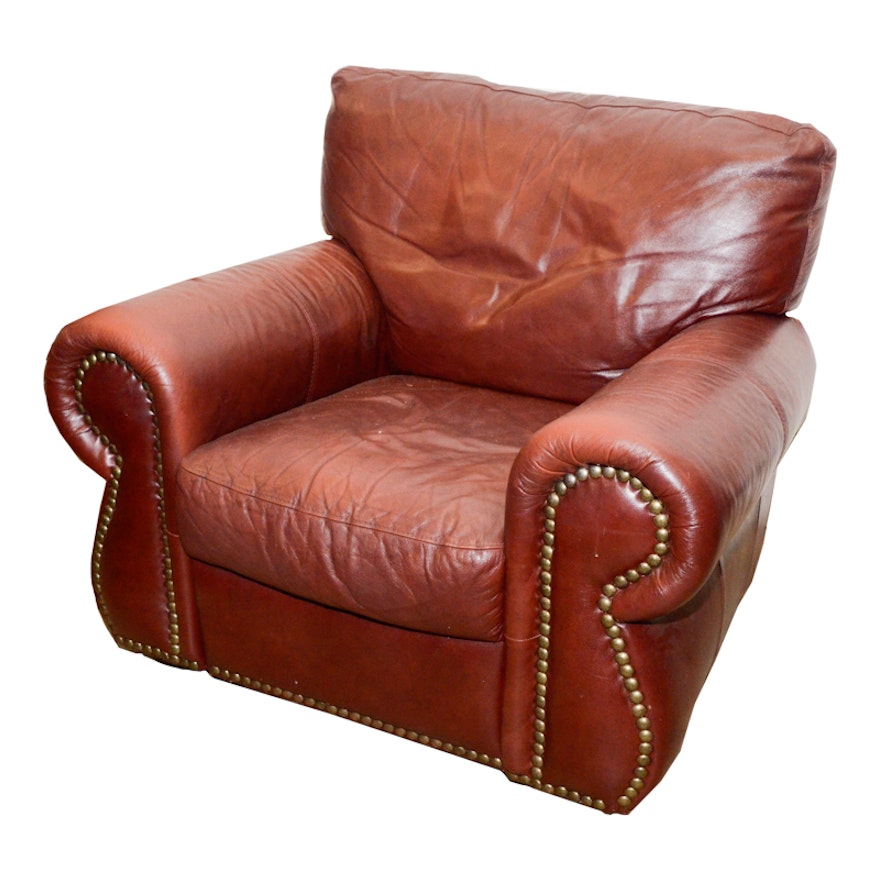 Divani Chateau D'ax Italian Leather Recliner