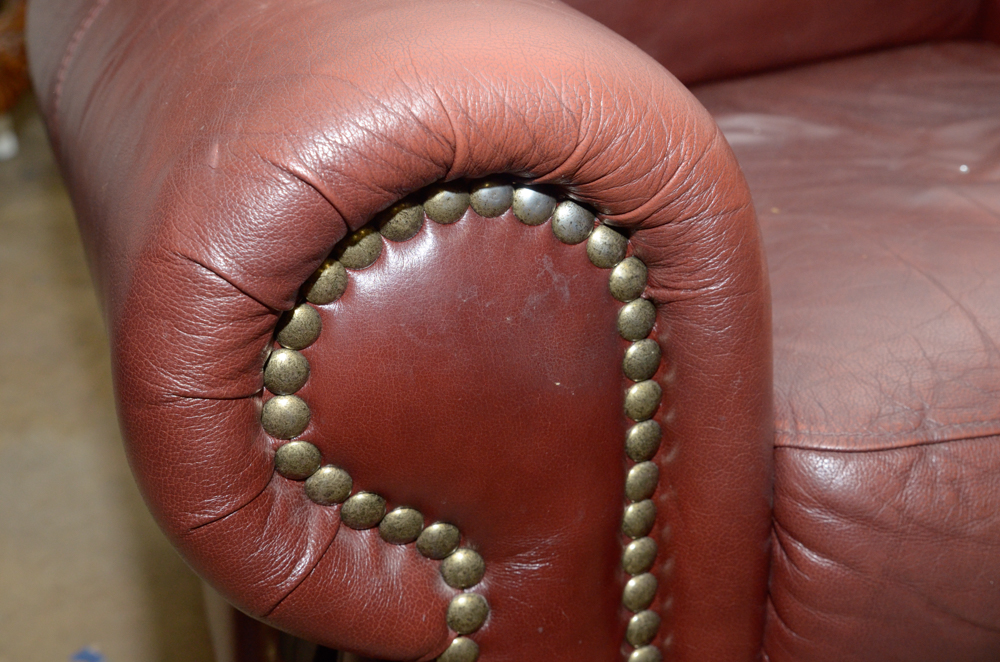 Divani Chateau D'ax Italian Leather Recliner