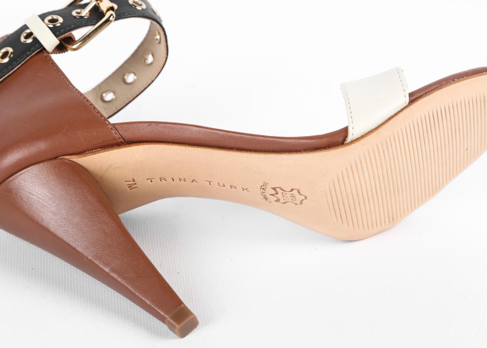 Trina Turk La Jolla Ankle Strap High Heel Sandal