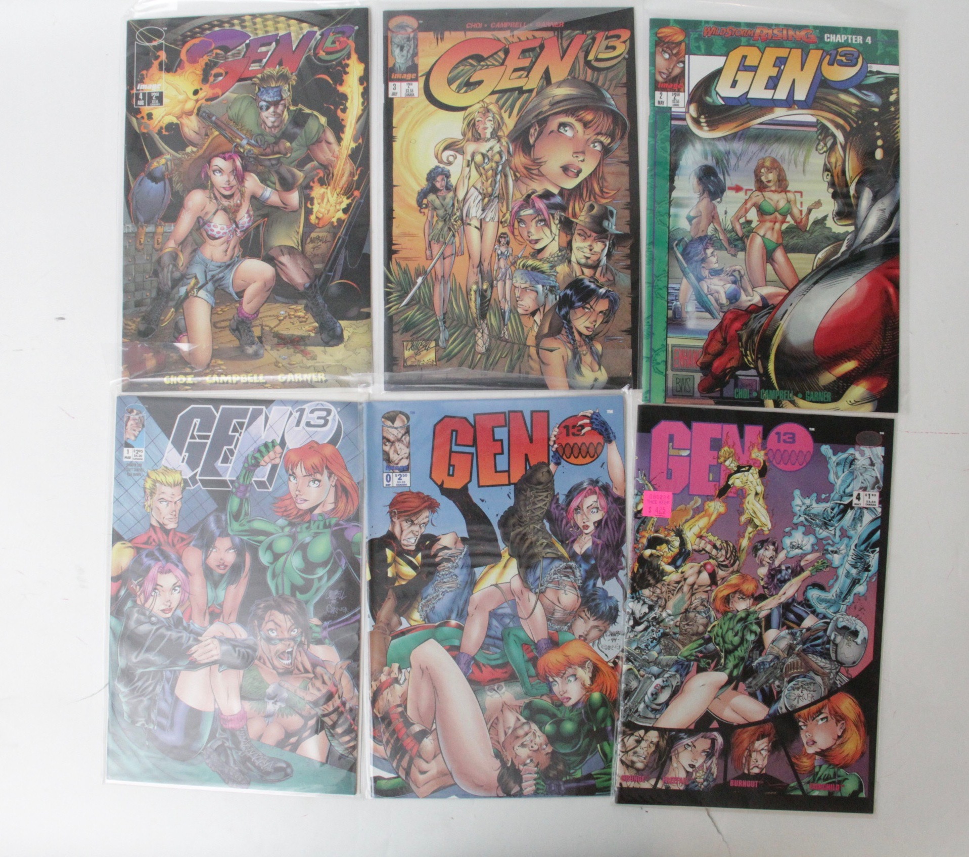 Image Comics "Gen 13" Comic Books