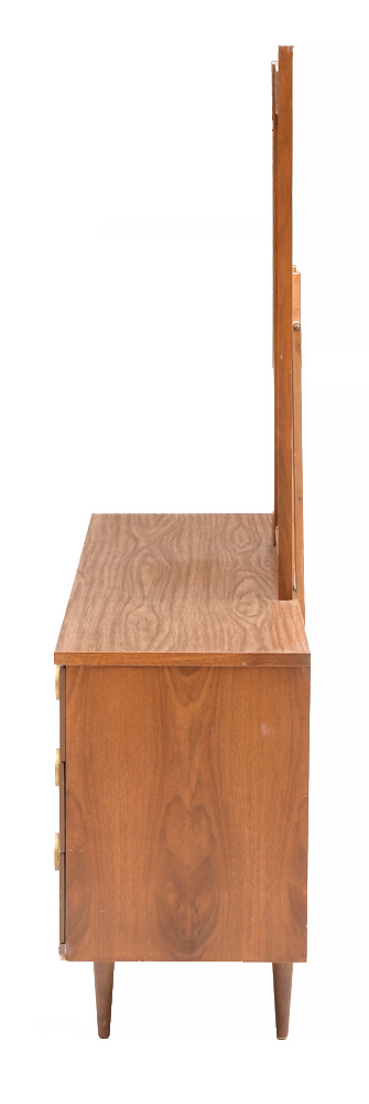 Robinson Mid Century Modern Dresser with Mirror