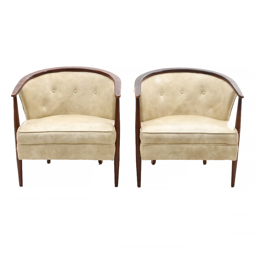 Pair of Mid-Century Arm Chairs