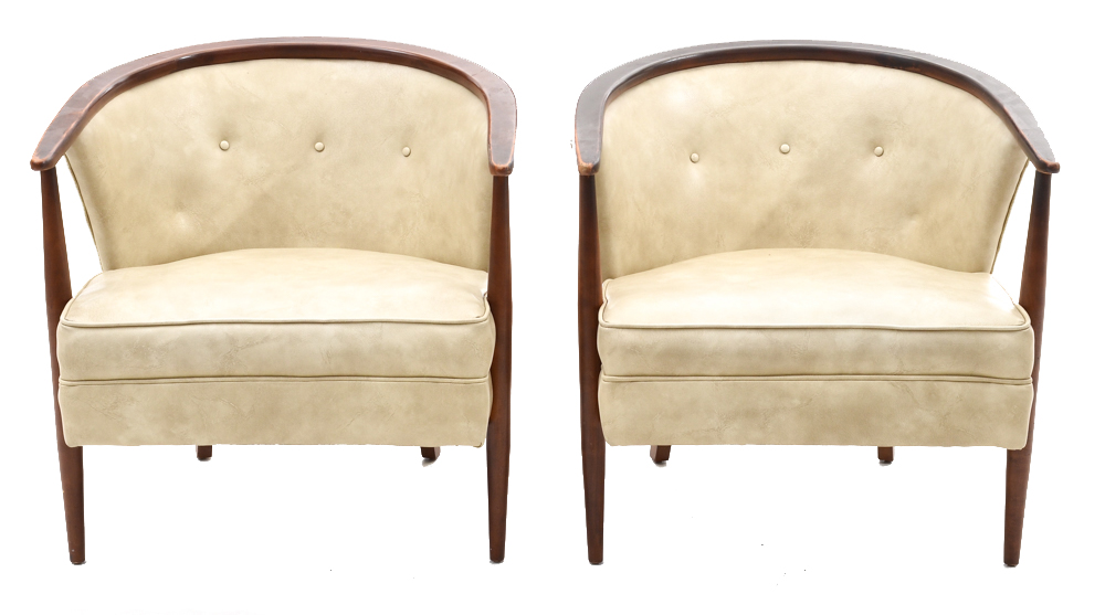 Pair of Mid-Century Arm Chairs