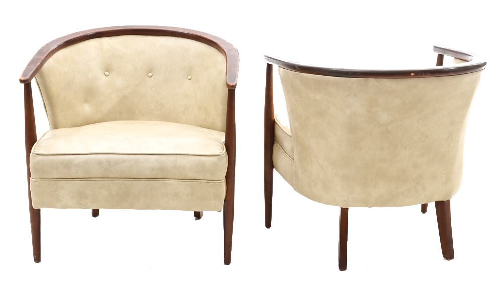 Pair of Mid-Century Arm Chairs