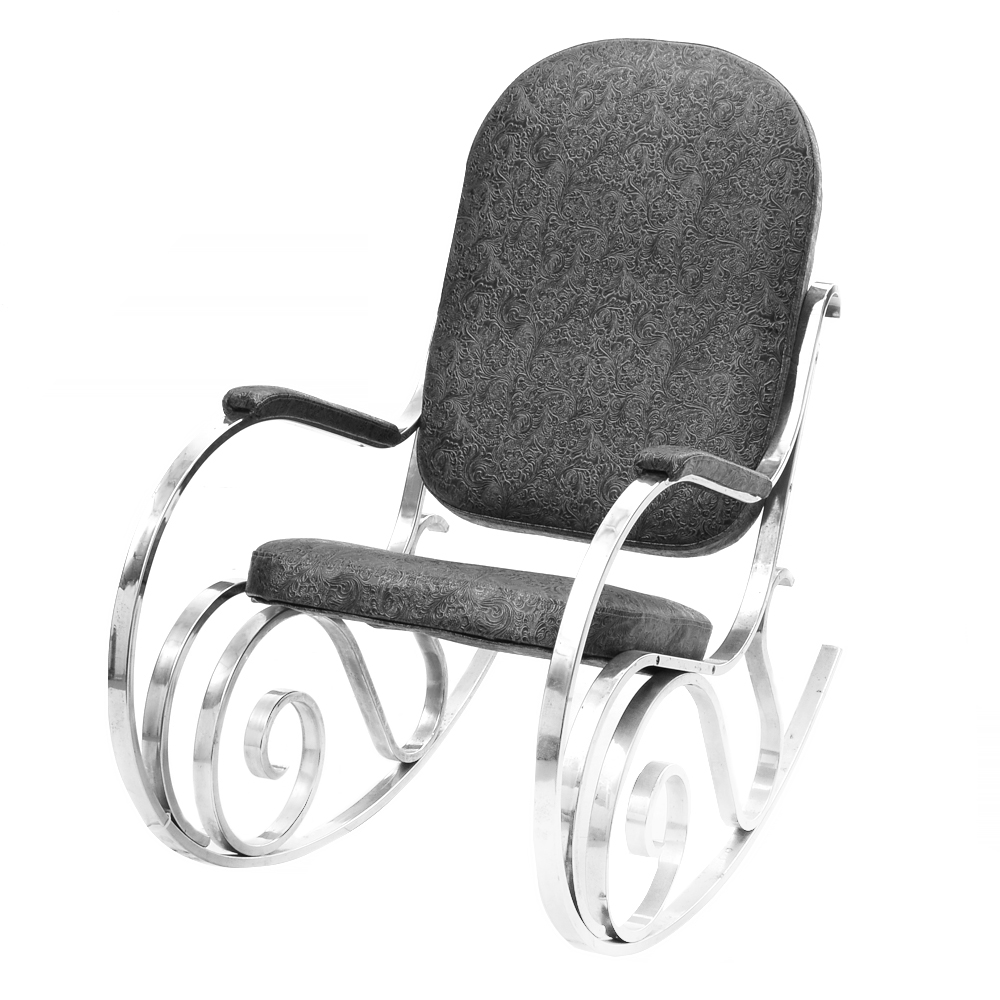 French Mid Century Modern Rocking Chair