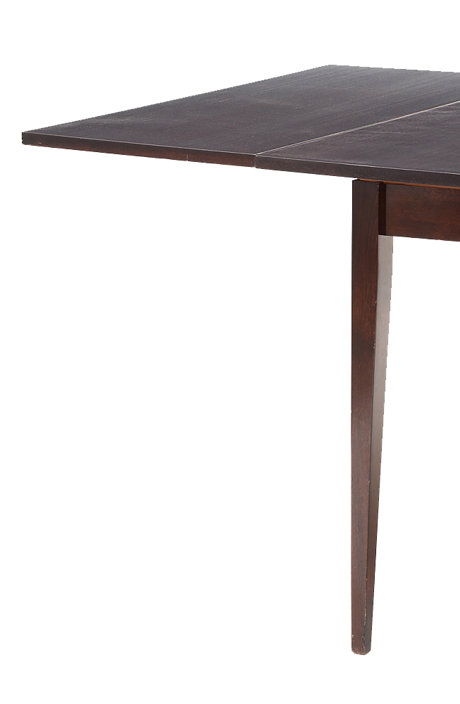 Mid Century Modern Style Pull-Out Dining Table