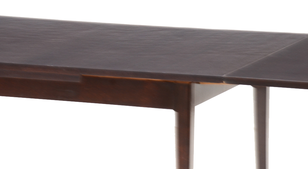 Mid Century Modern Style Pull-Out Dining Table