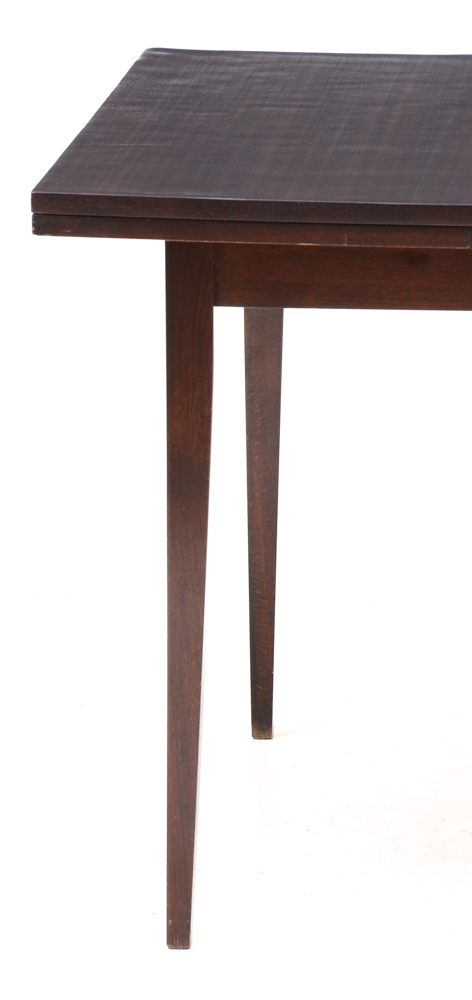 Mid Century Modern Style Pull-Out Dining Table