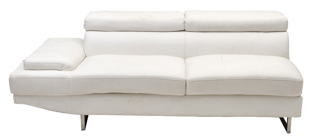 Three Piece Modern Style Leather Sectional Sofa