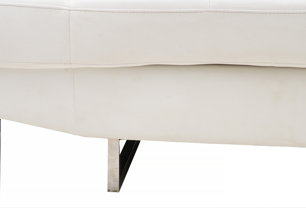 Three Piece Modern Style Leather Sectional Sofa