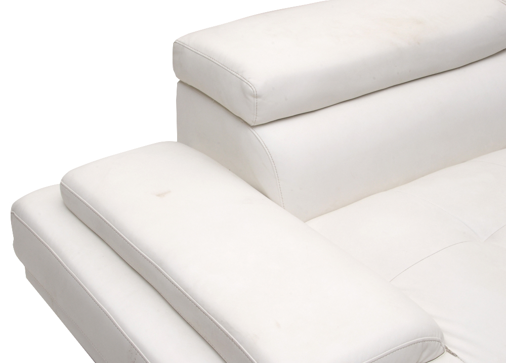 Three Piece Modern Style Leather Sectional Sofa