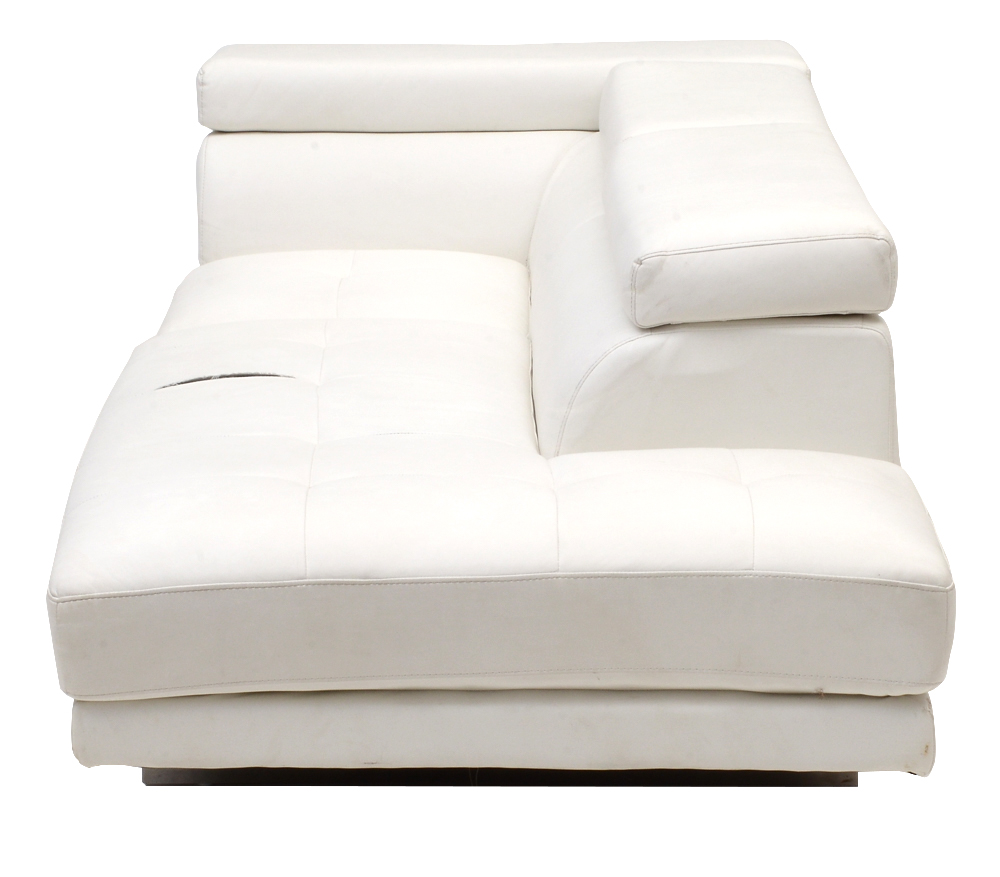 Three Piece Modern Style Leather Sectional Sofa