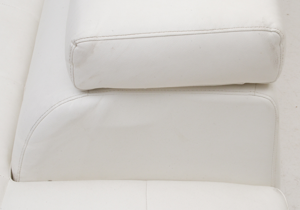 Three Piece Modern Style Leather Sectional Sofa