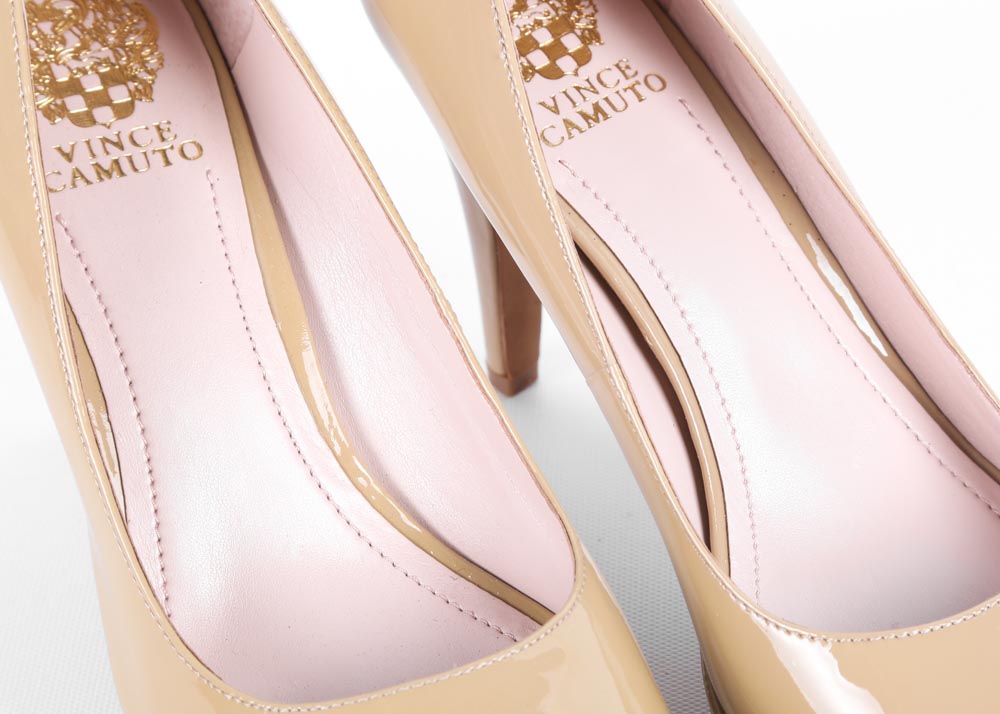 Vince Camuto Ashlyn Peep Toe Platforms