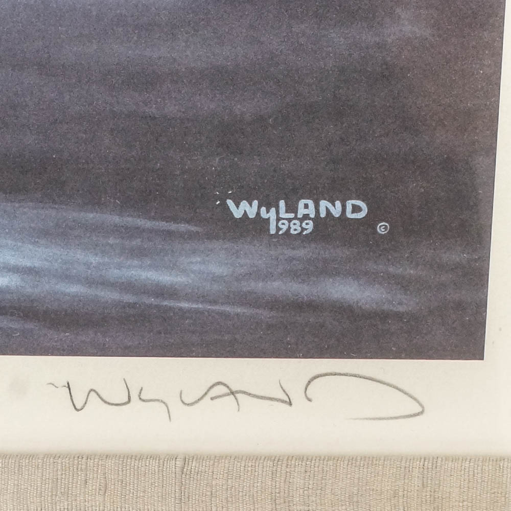 Robert Wyland Limited Edition Offset Lithograph "Tails of Great Whales"